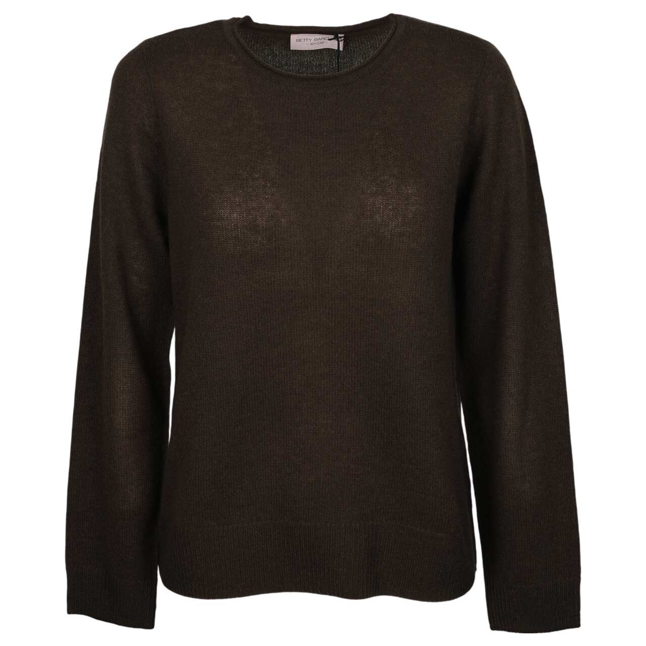 Betty Barclay Damen Pullover dark chocolate cashmere