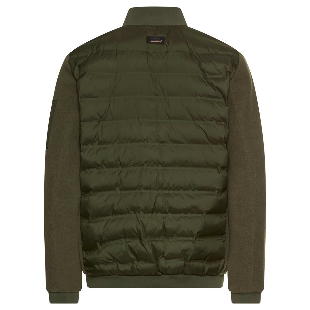 Herren Jacke Blouson von Camel active in Dunkelgrün, Rückansicht