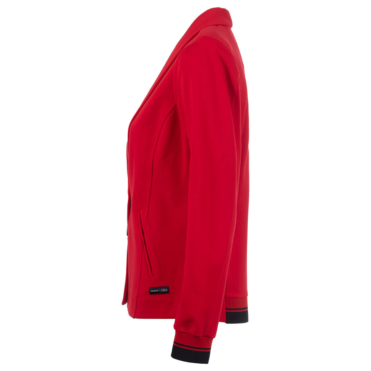 Soquesto Sweat Blazer candy red