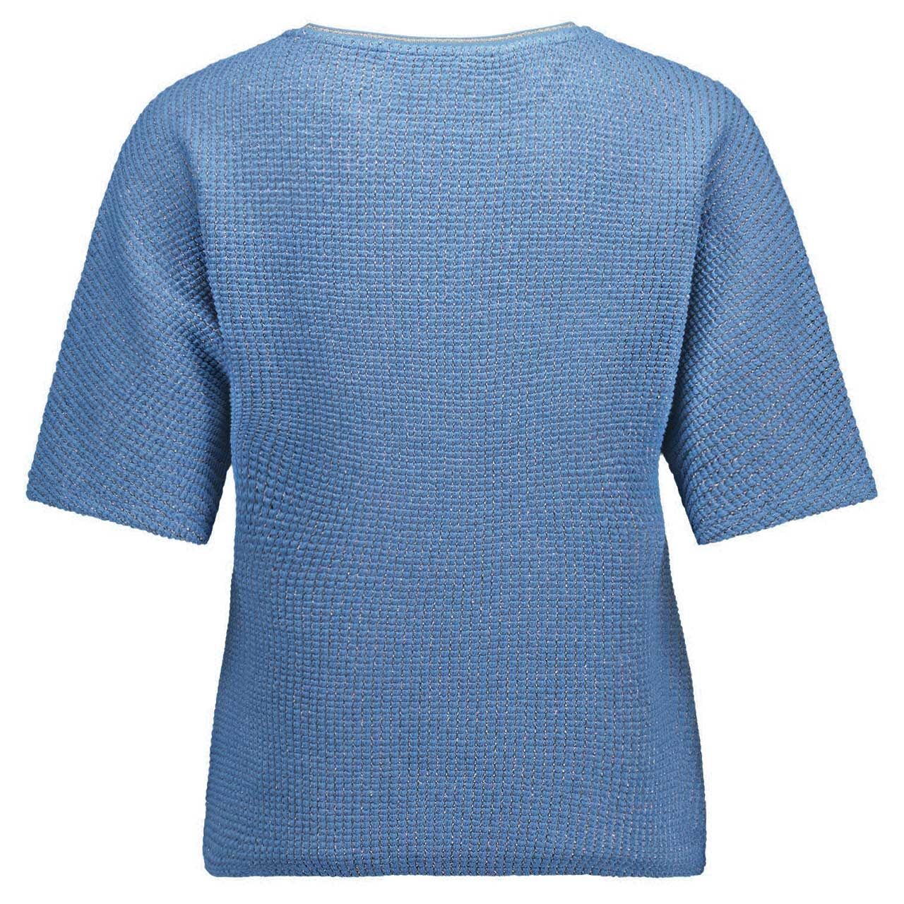 Damen Kurzarm Sweatshirt von Betty Barclay in Blau, Rückansicht