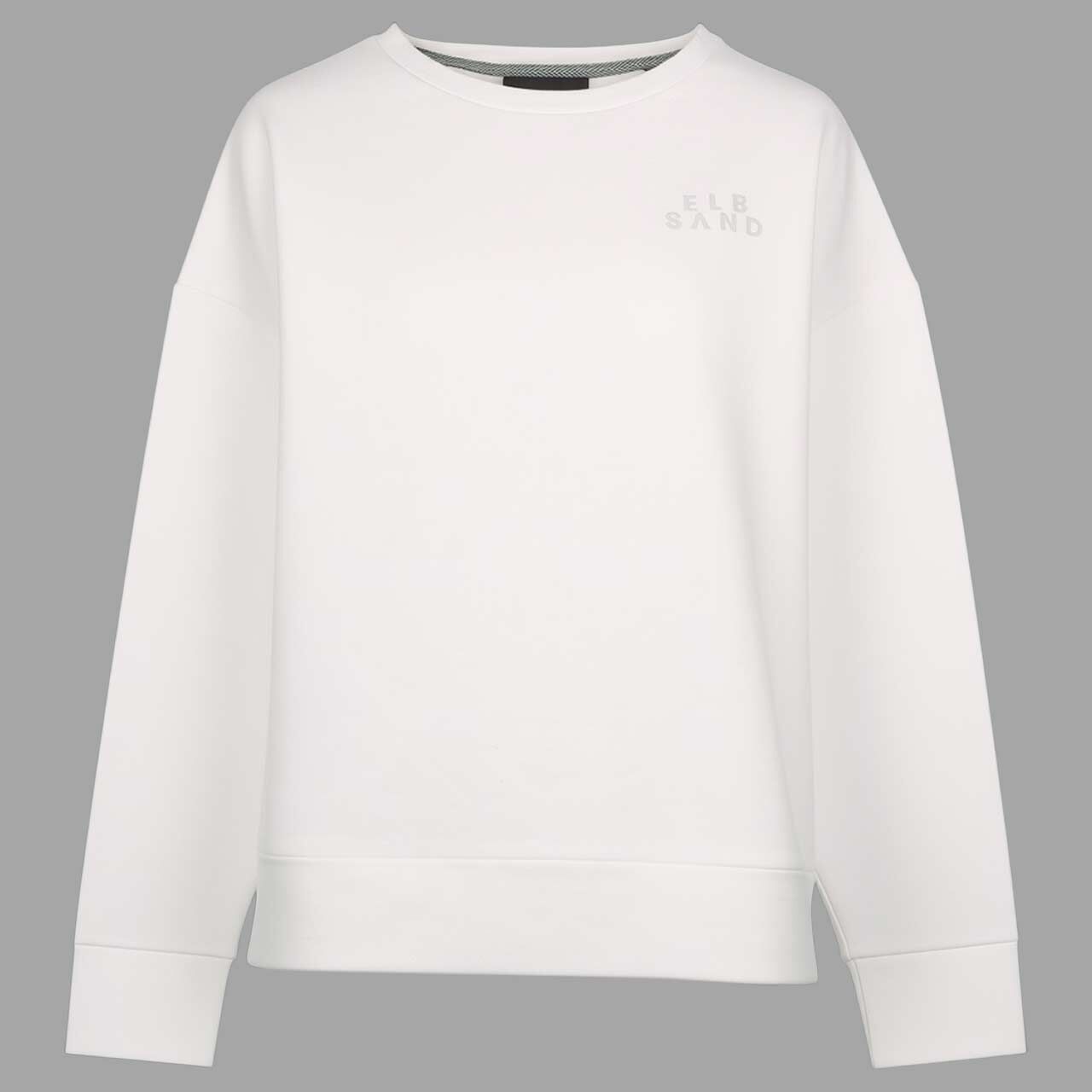 Elbsand Damen Sweatshirt Tilla cloud white
