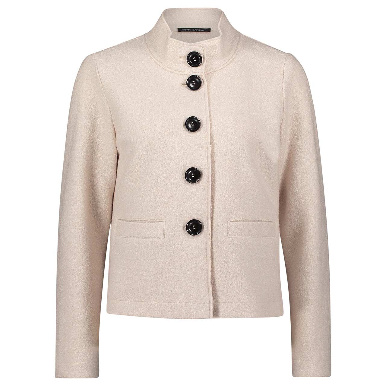 Betty Barclay Damen Jacke silky beige
