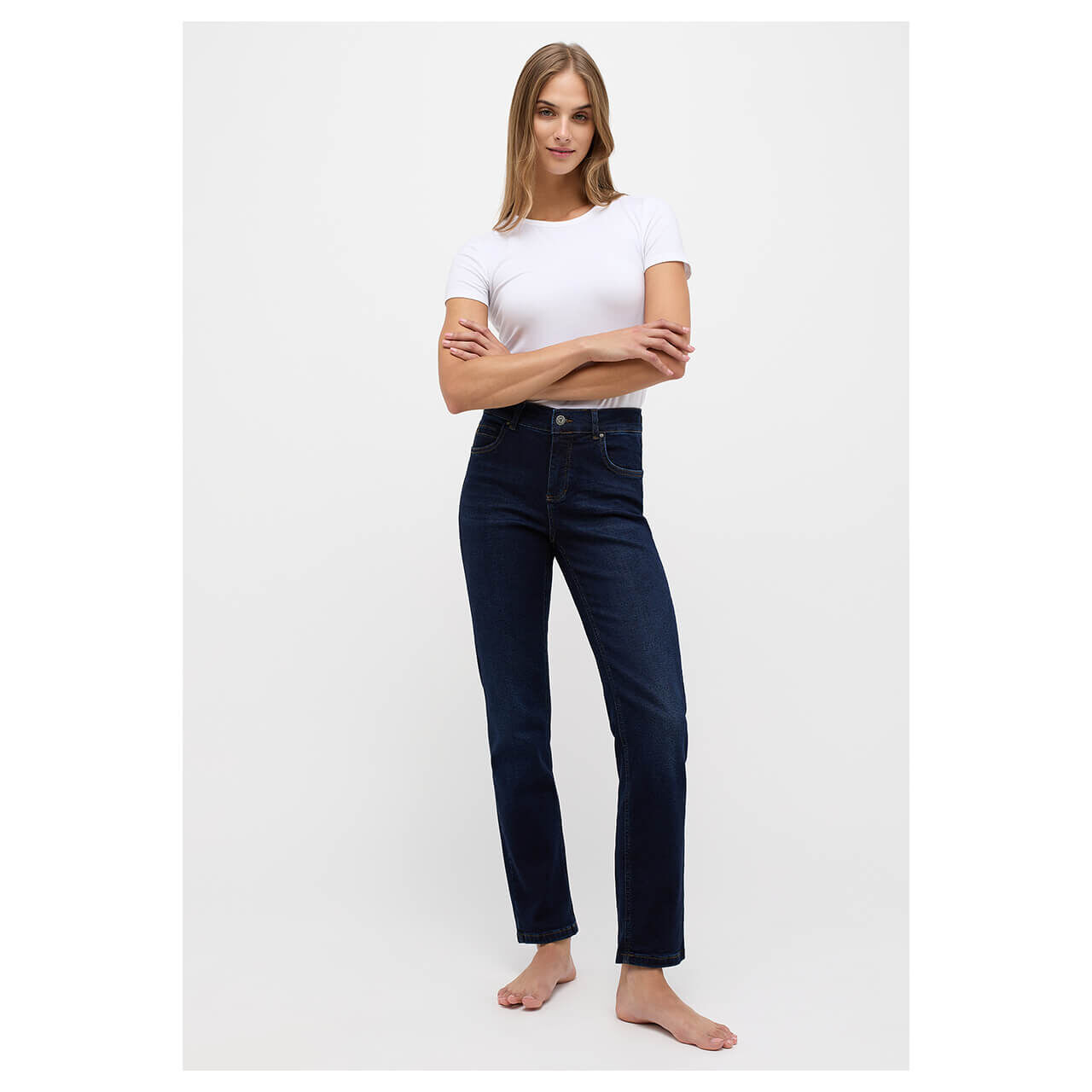 Angels Cici Jeans dark stone used buffi