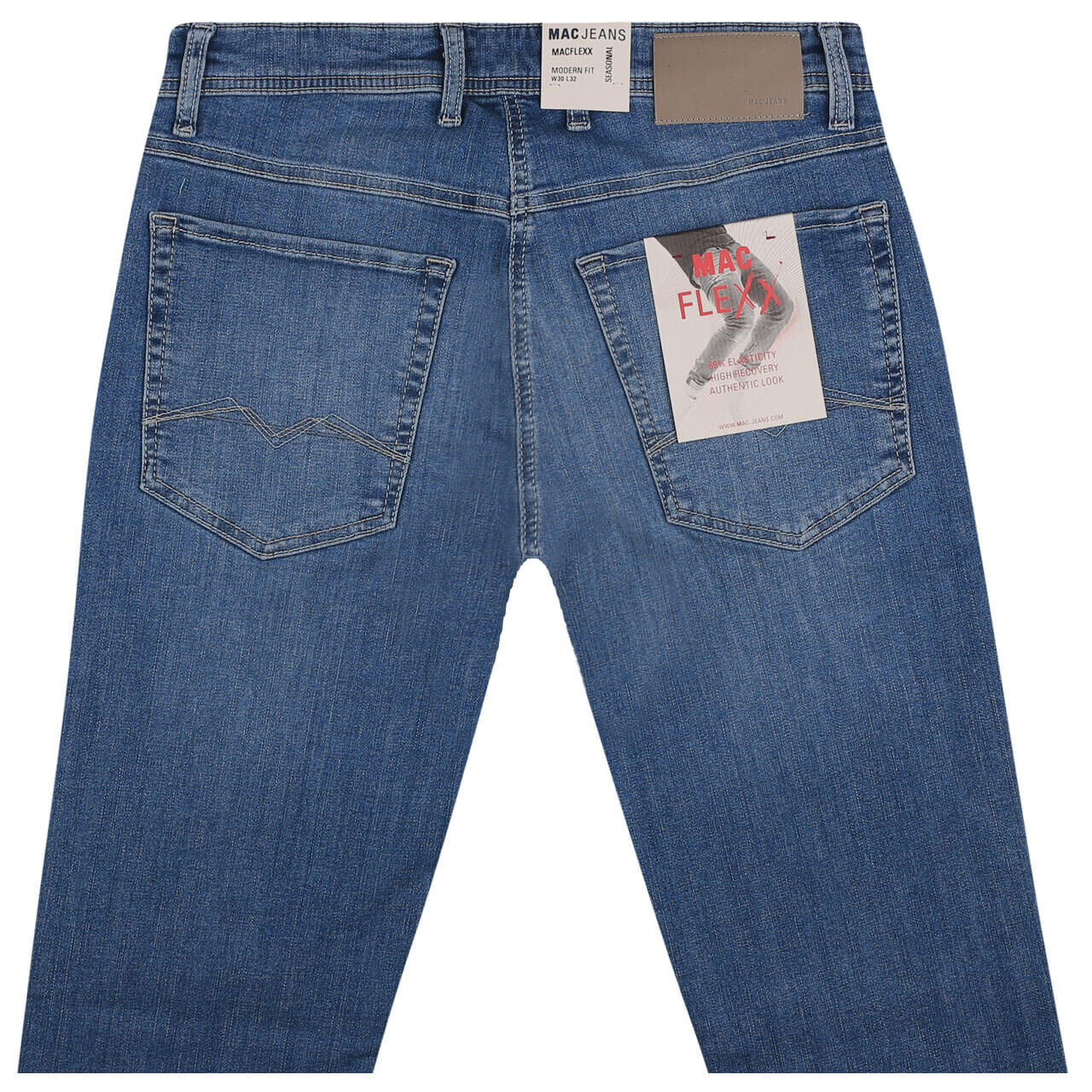 MAC Jeans Flexx für Herren in Hellblau verwaschen, FarbNr.: H447