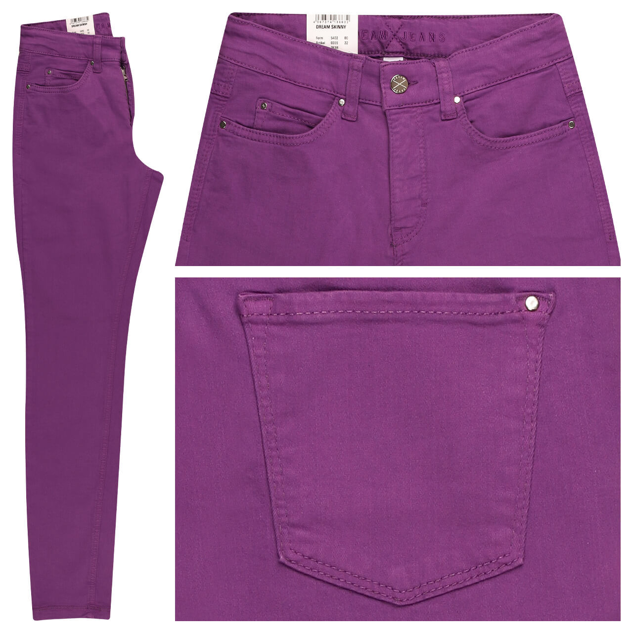 MAC Dream Skinny Jeans purple magic