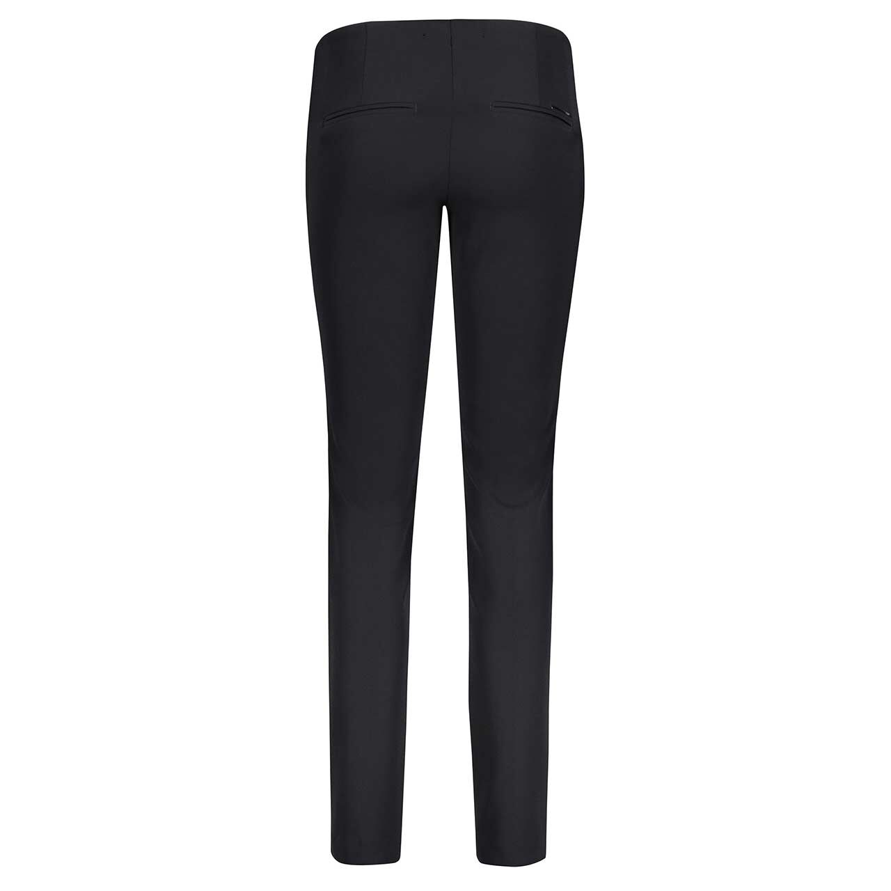 Damen Stoffhose Anna von MAC in Schwarz, Rückansicht