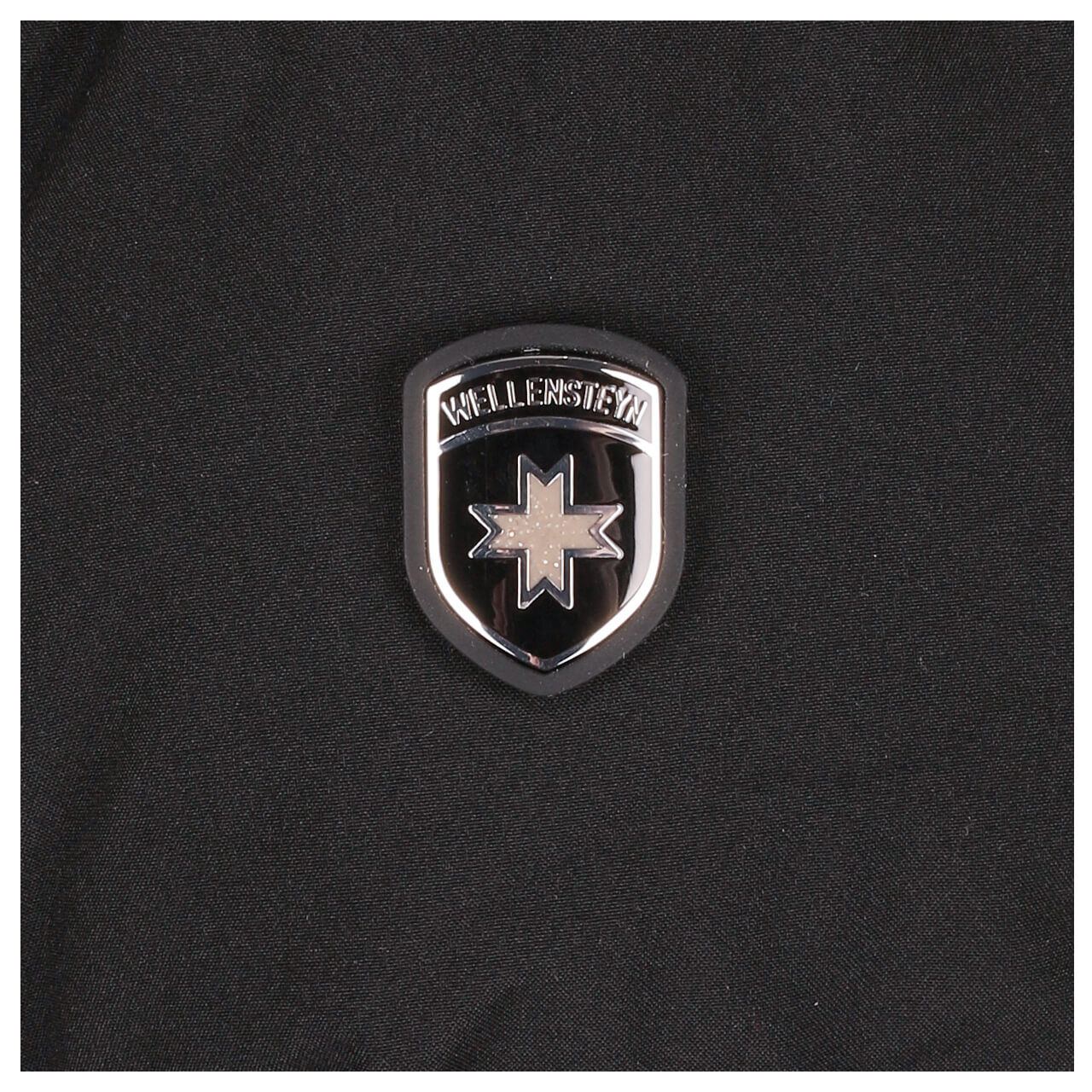 Damen Jacke Goldmine Long von Wellensteyn in Schwarz, Logo