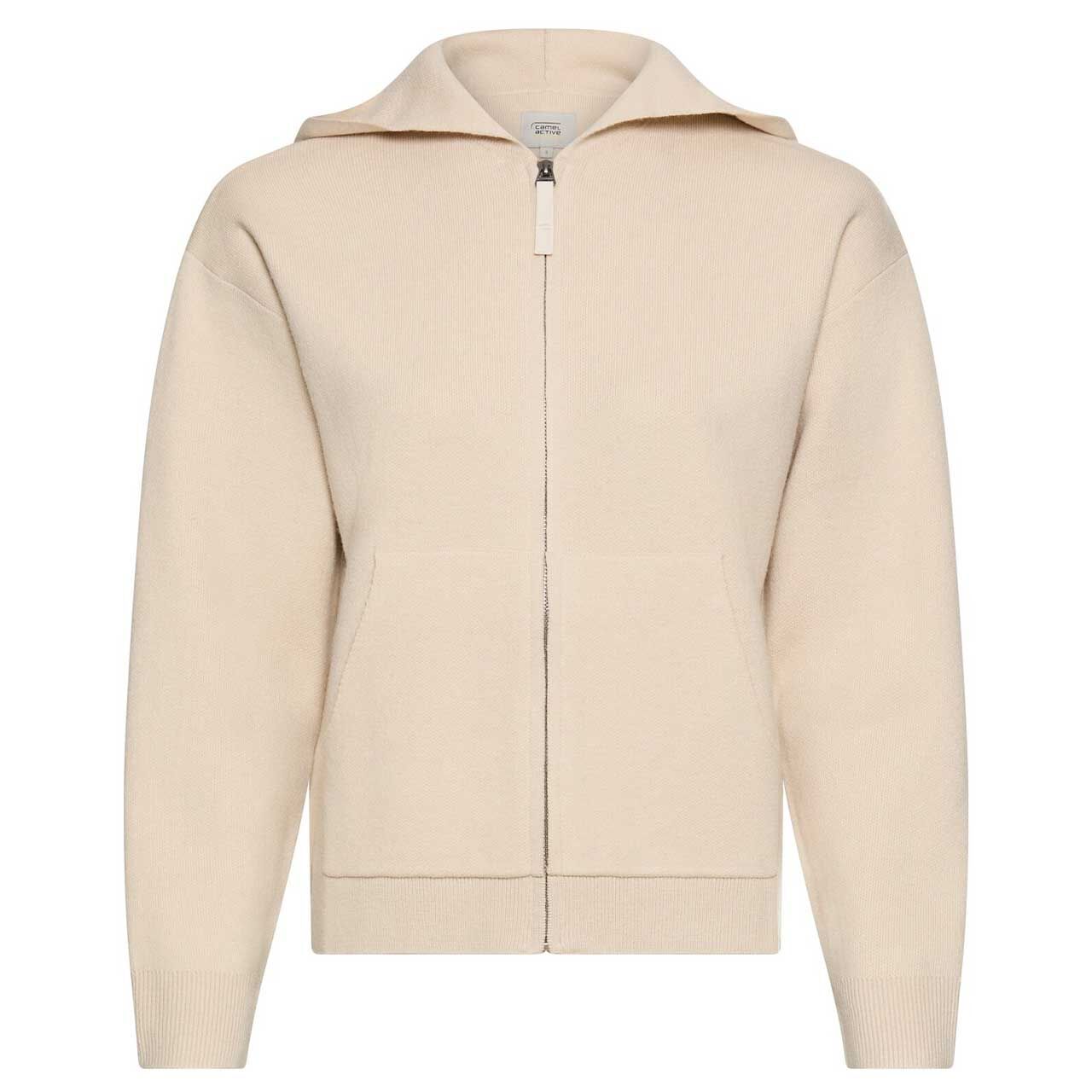 Camel active Damen Hoodie Strickjacke oak