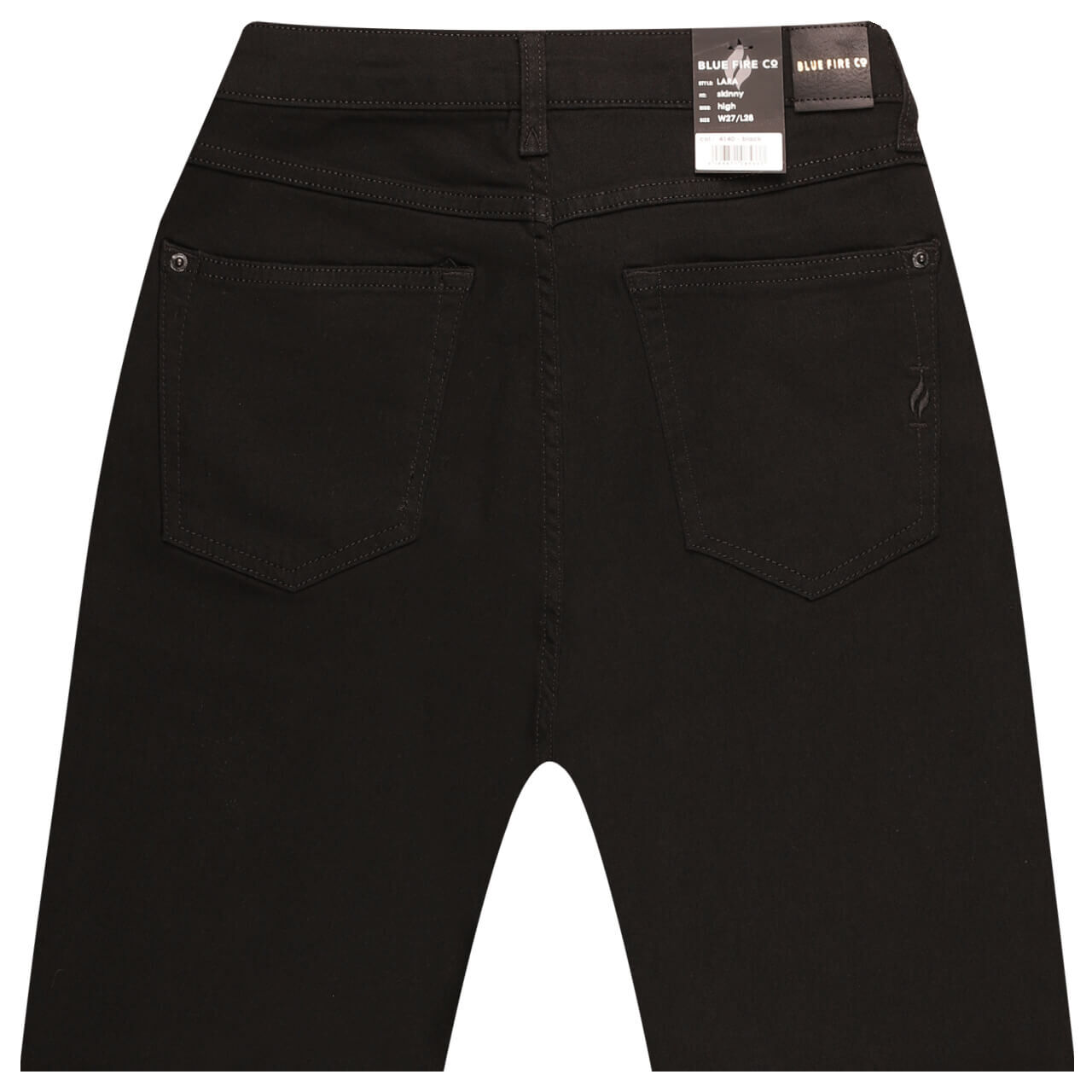 Blue Fire Lara Jeans black buffies