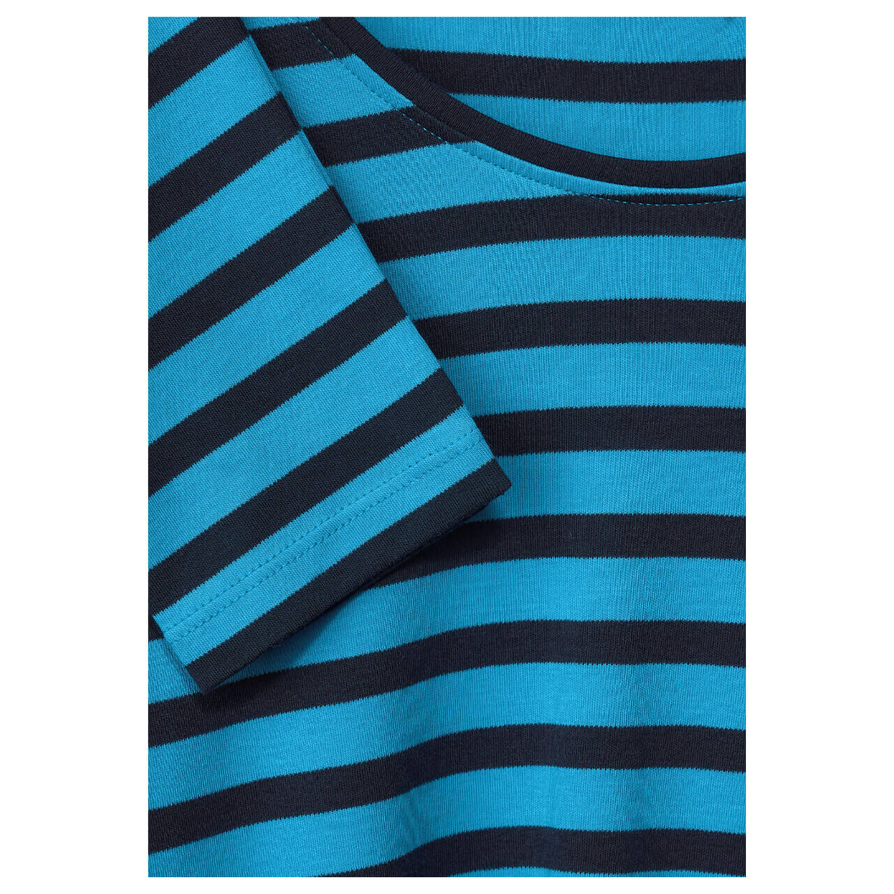 Cecil Pia Langarm Shirt club blue stripes