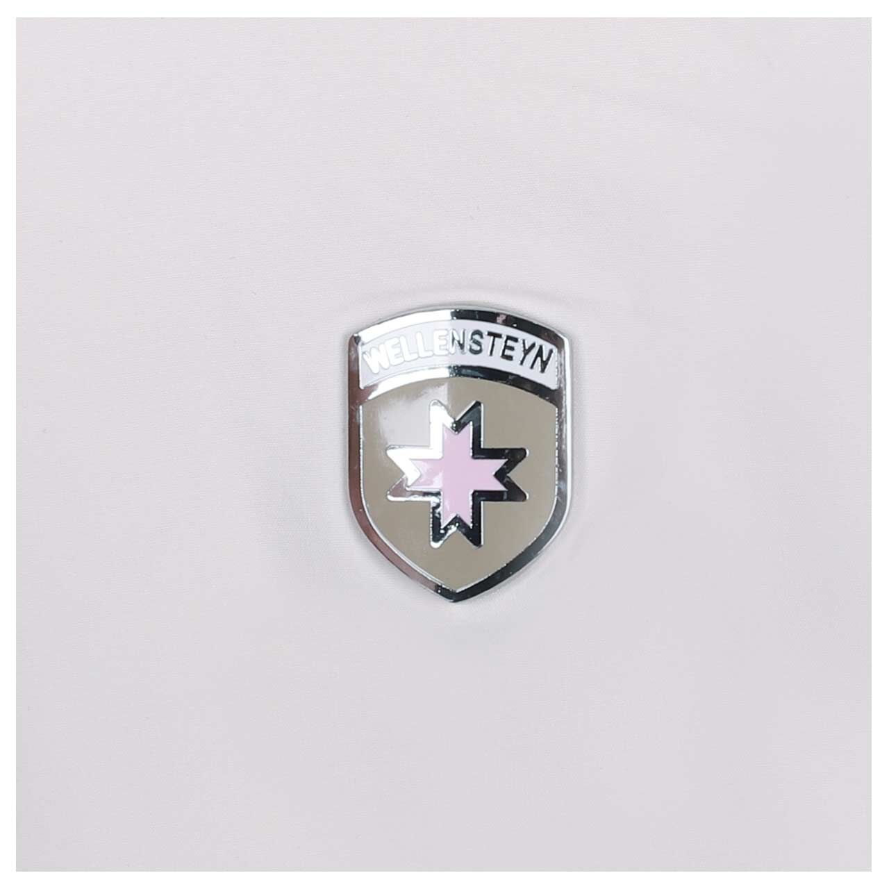 Damen Jacke Ginga Lady von Wellensteyn in Hellbeige, Detailansicht Markenlogo