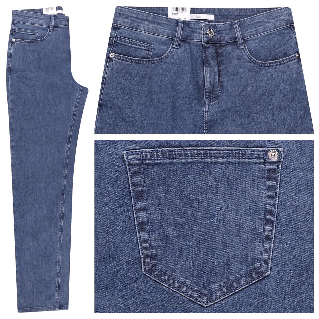 MAC Stella Jeans mid blue basic MAC Stella Jeans mid blue basic