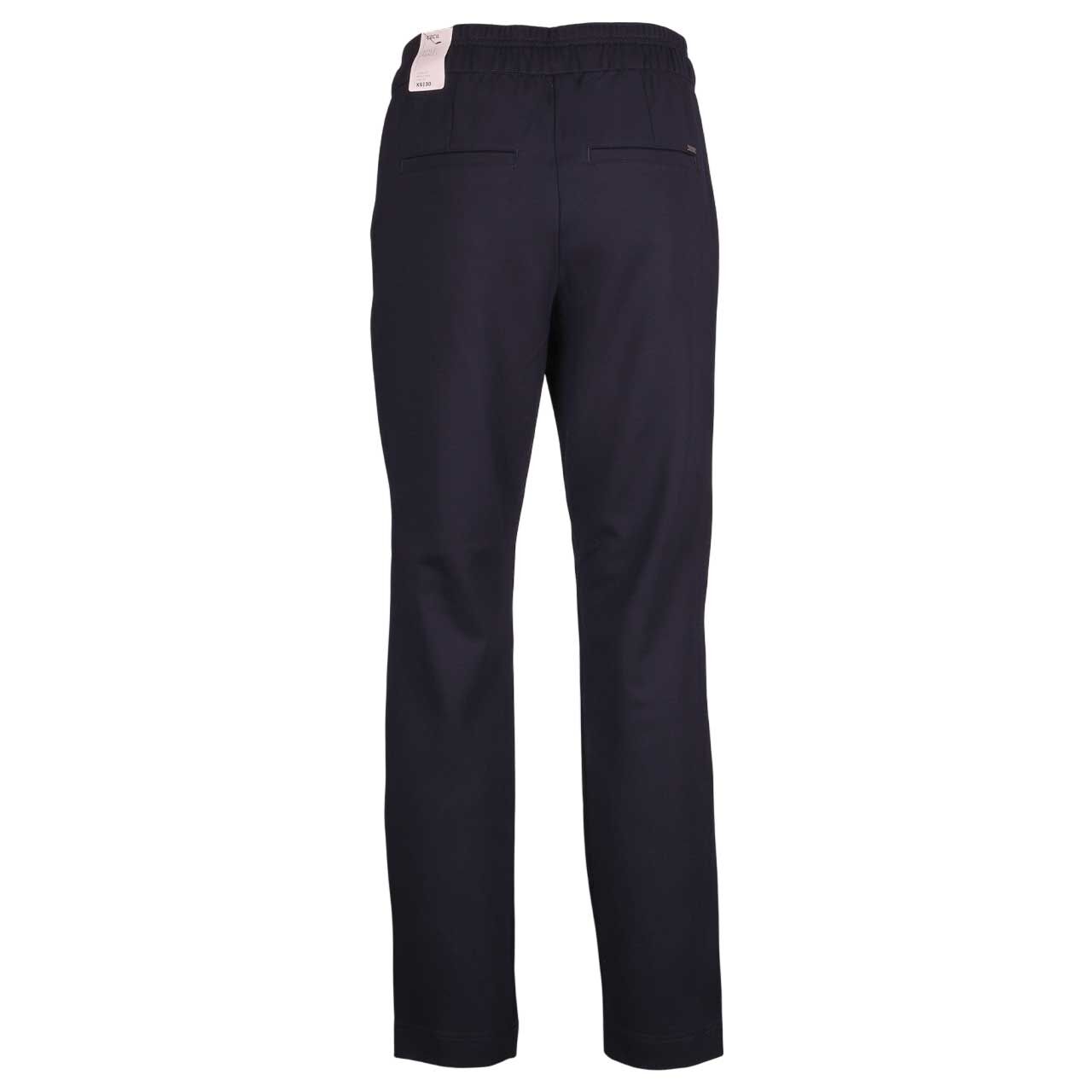 Stretch Damenhose Jogpants Tracey von Cecil in Dunkelblau, Rückansicht