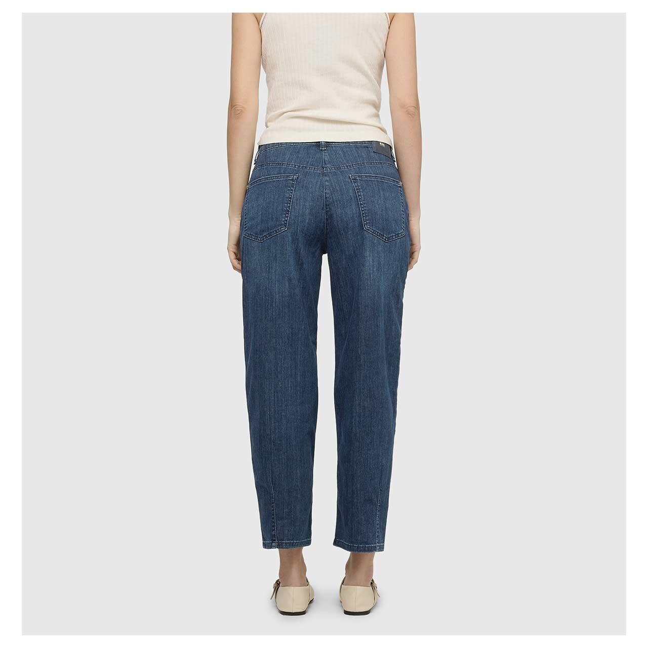 MAC Bobbie 7/8 Jeans vintage basic blue washed