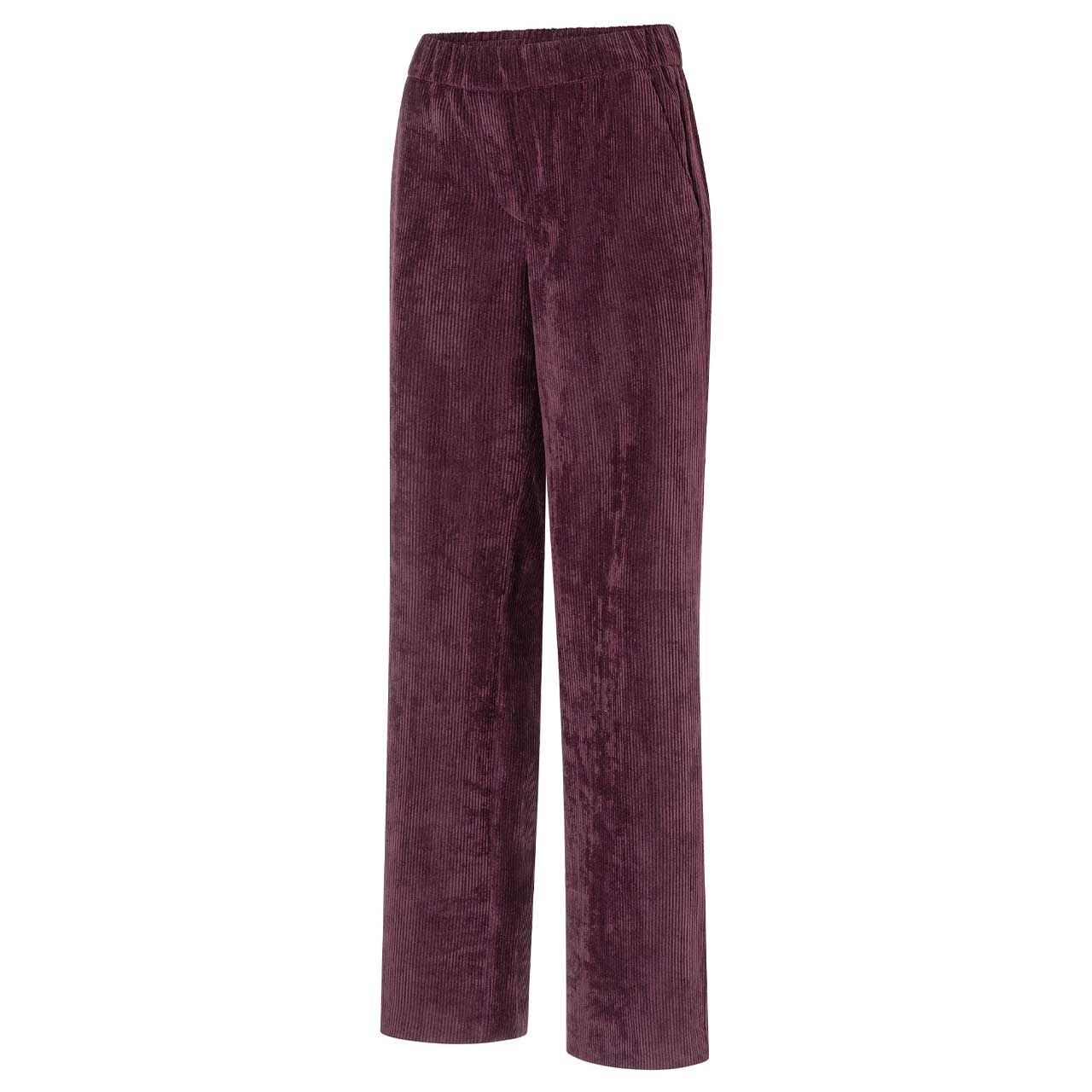 Damen Cordhose Chiara von MAC in Burgunderrot, Seitenansicht