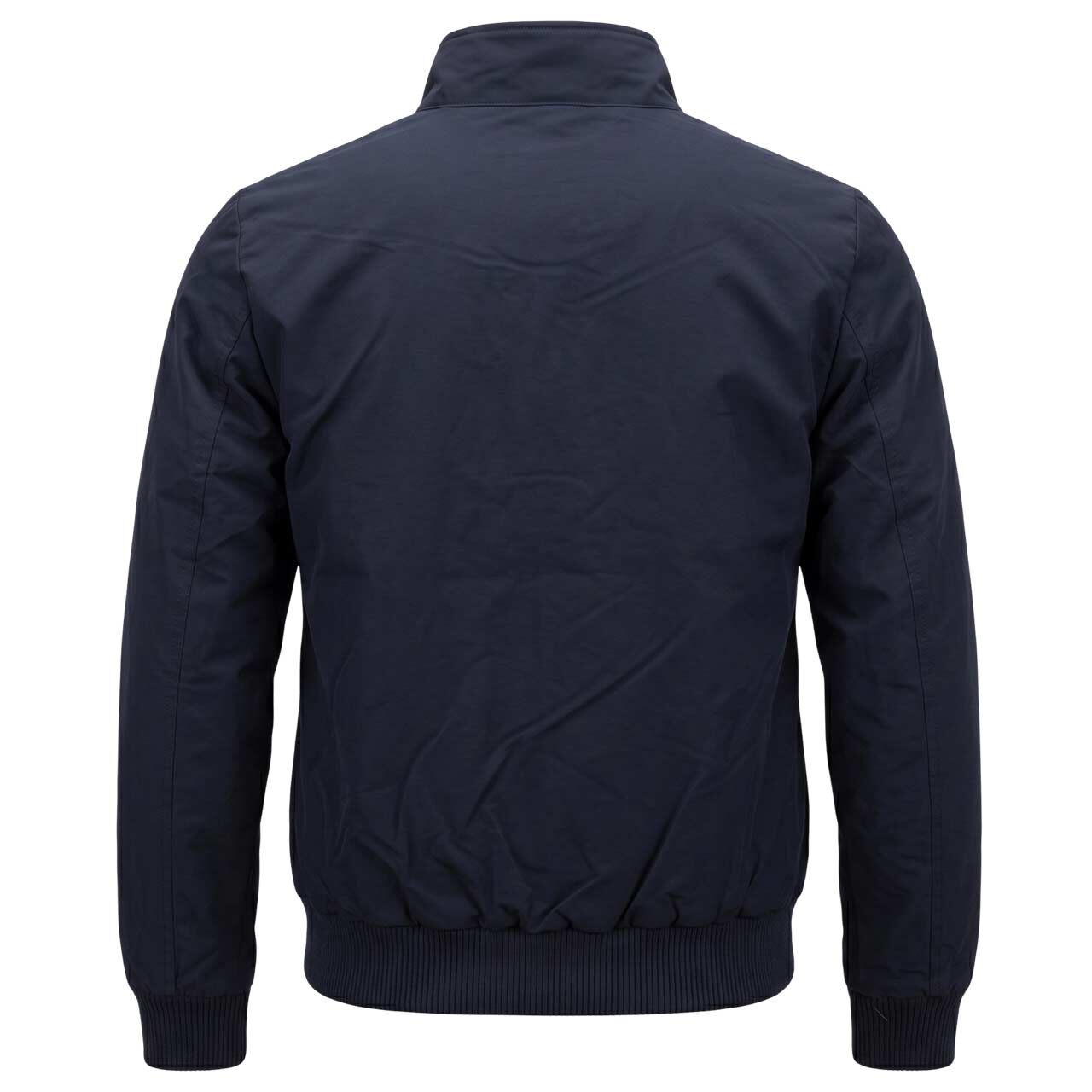 Damen Jacke Blouson Collar von Cecil in Dunkelblau, Rückansicht