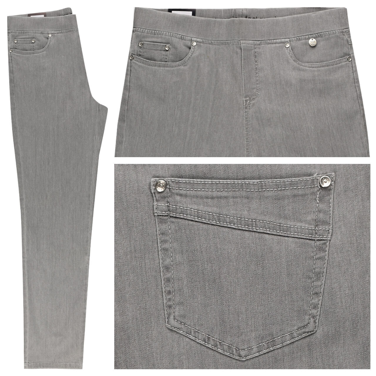 Anna Montana Angelika Röhre Jump in Jeans silver Anna Montana Angelika Röhre Jump in Jeans silver