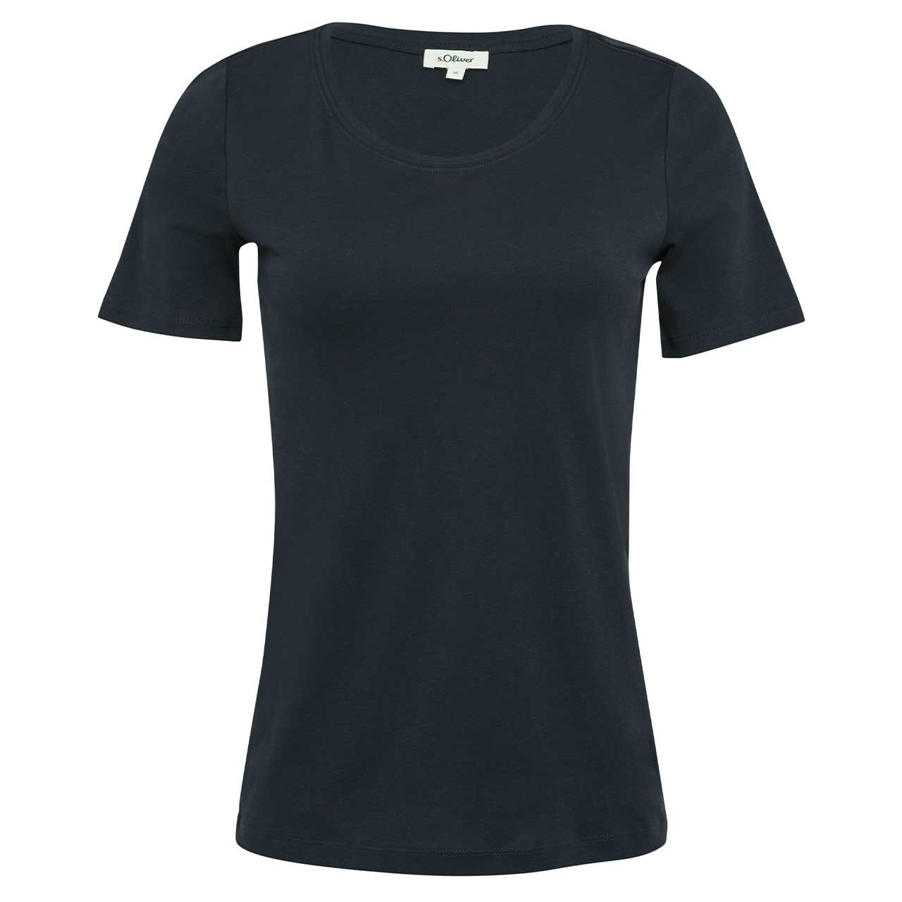 s.Oliver Damen T-Shirt navy