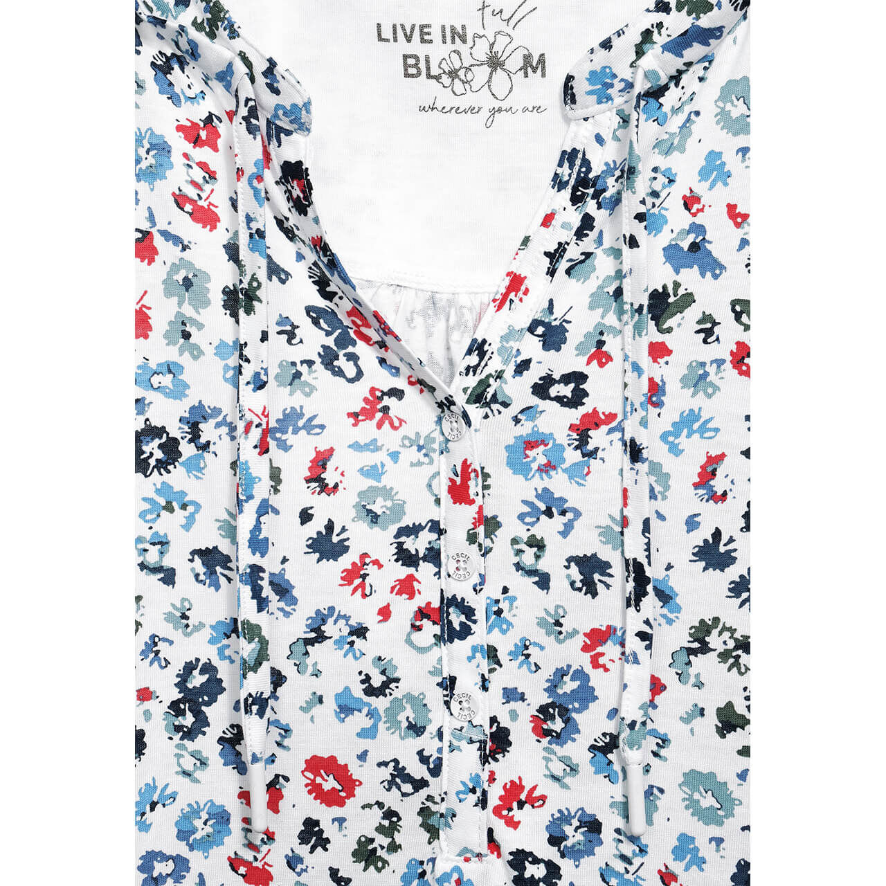 cecil-tos-flower-tunic-langarm-shirt-weiss-gebluemt-30125-detail Cecil Flower Tunic Langarm Shirt für Damen in Weiß mit Print, FarbNr.: 30125