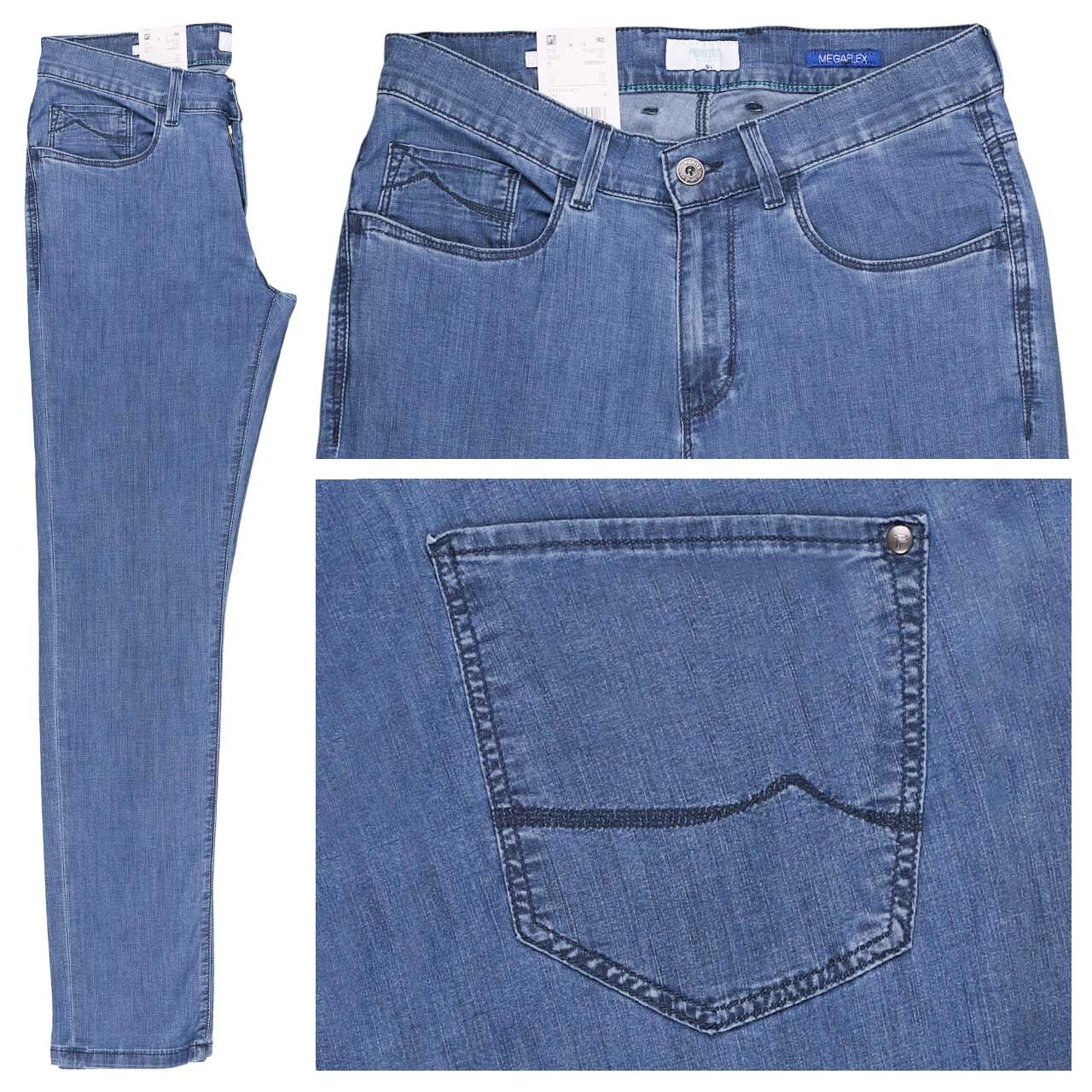 Pioneer Eric Megaflex Jeans blue stonewash