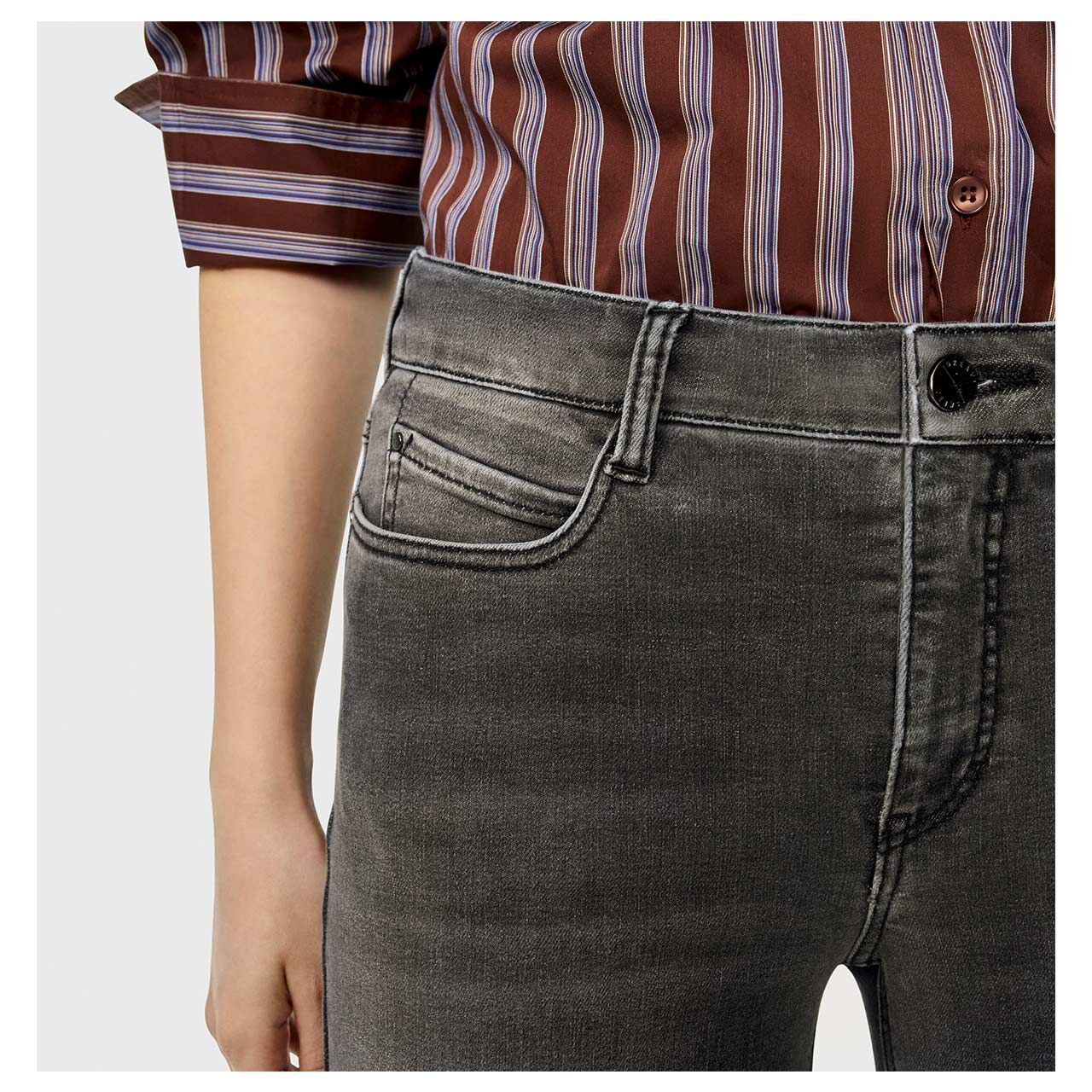 MAC Dream Wide Jeans soft grey authentic used