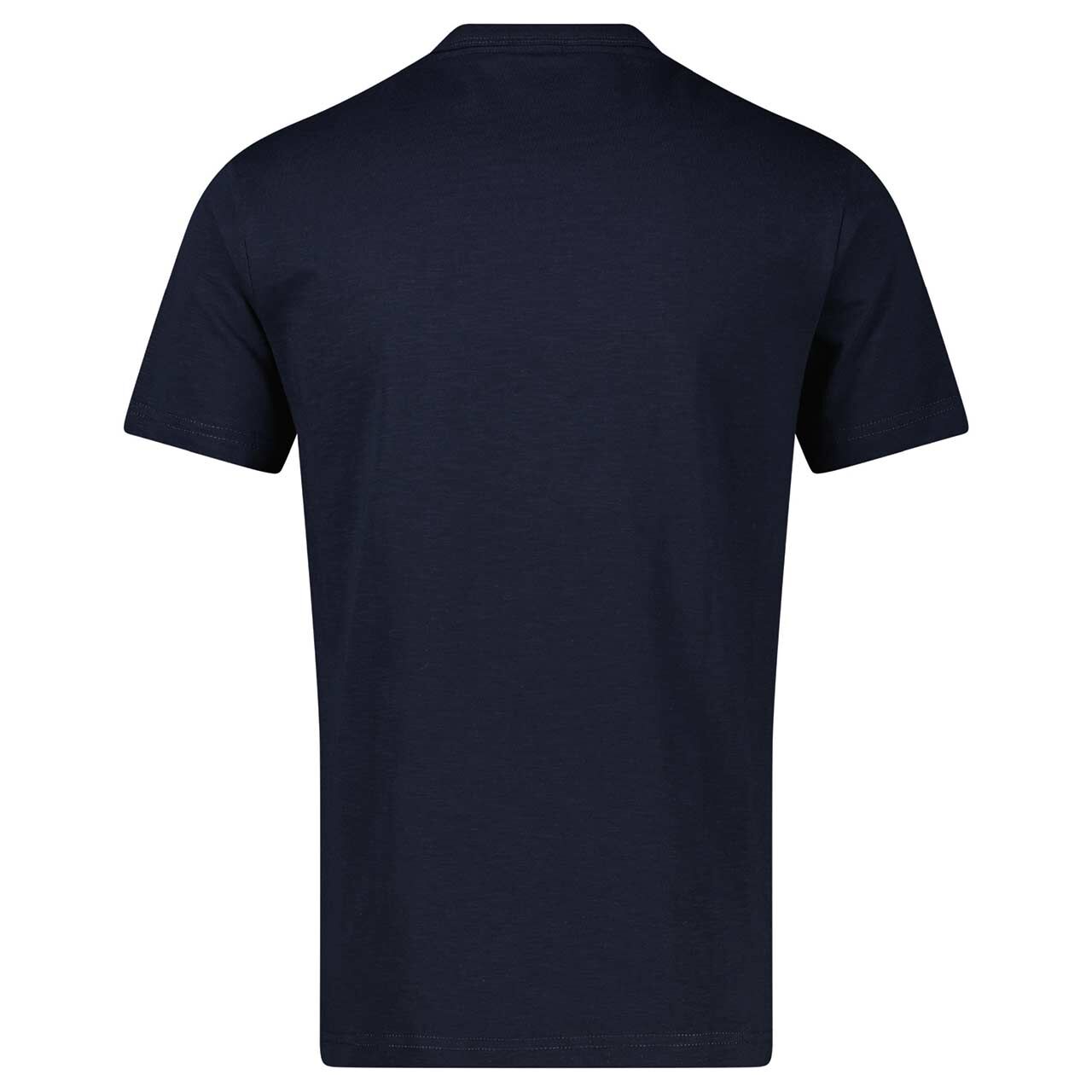 Herren T-Shirt von Lerros in Dunkelblau mit Print, Rückansicht