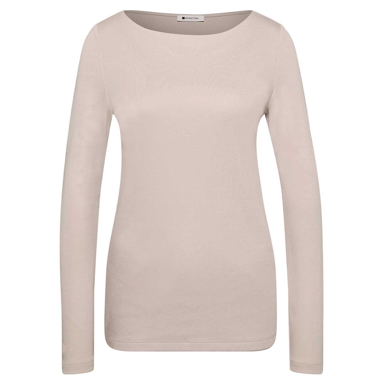 Street One Damen Langarm Shirt Lanea clay sand