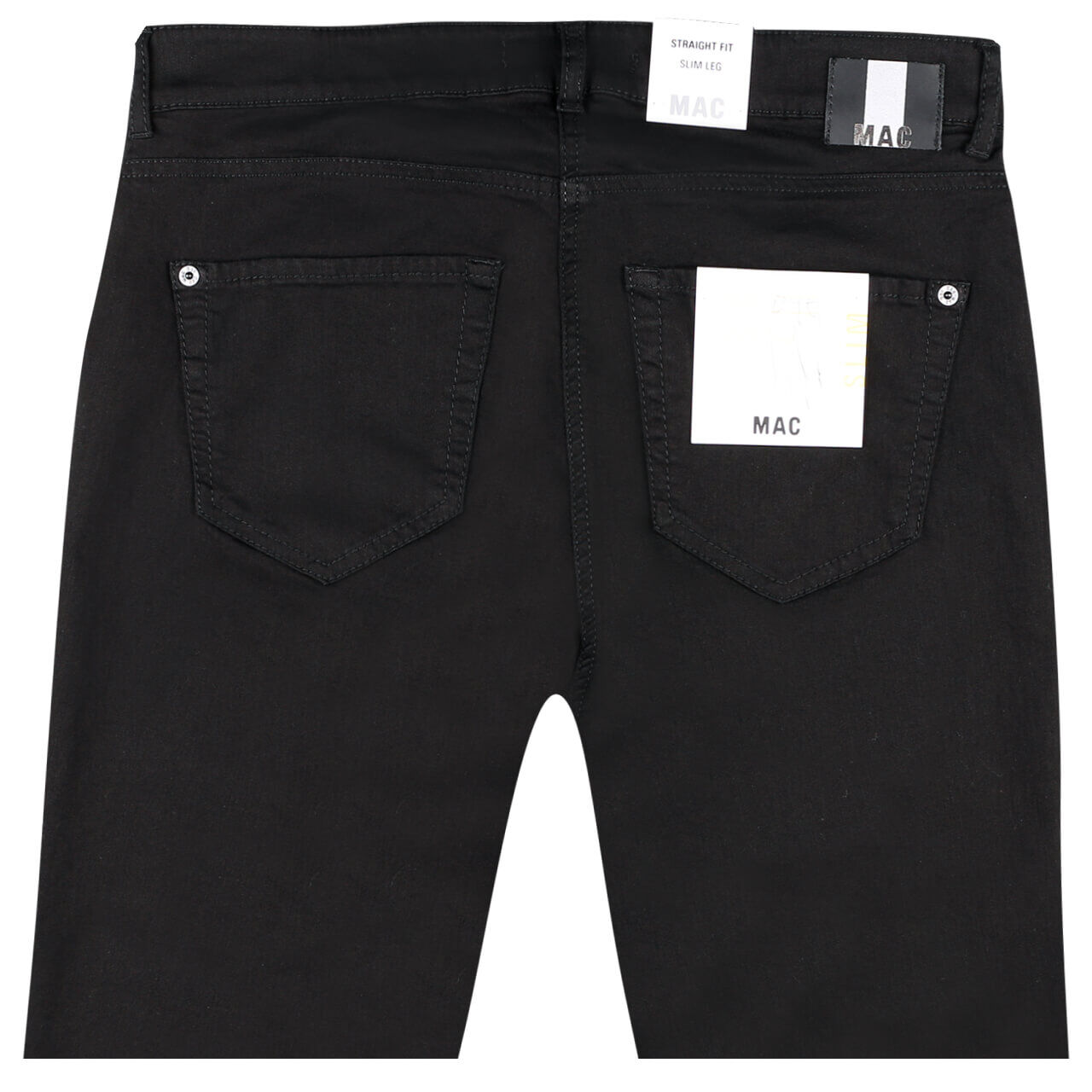 MAC Jeans Slim für Damen in Schwarz, FarbNr.: D999