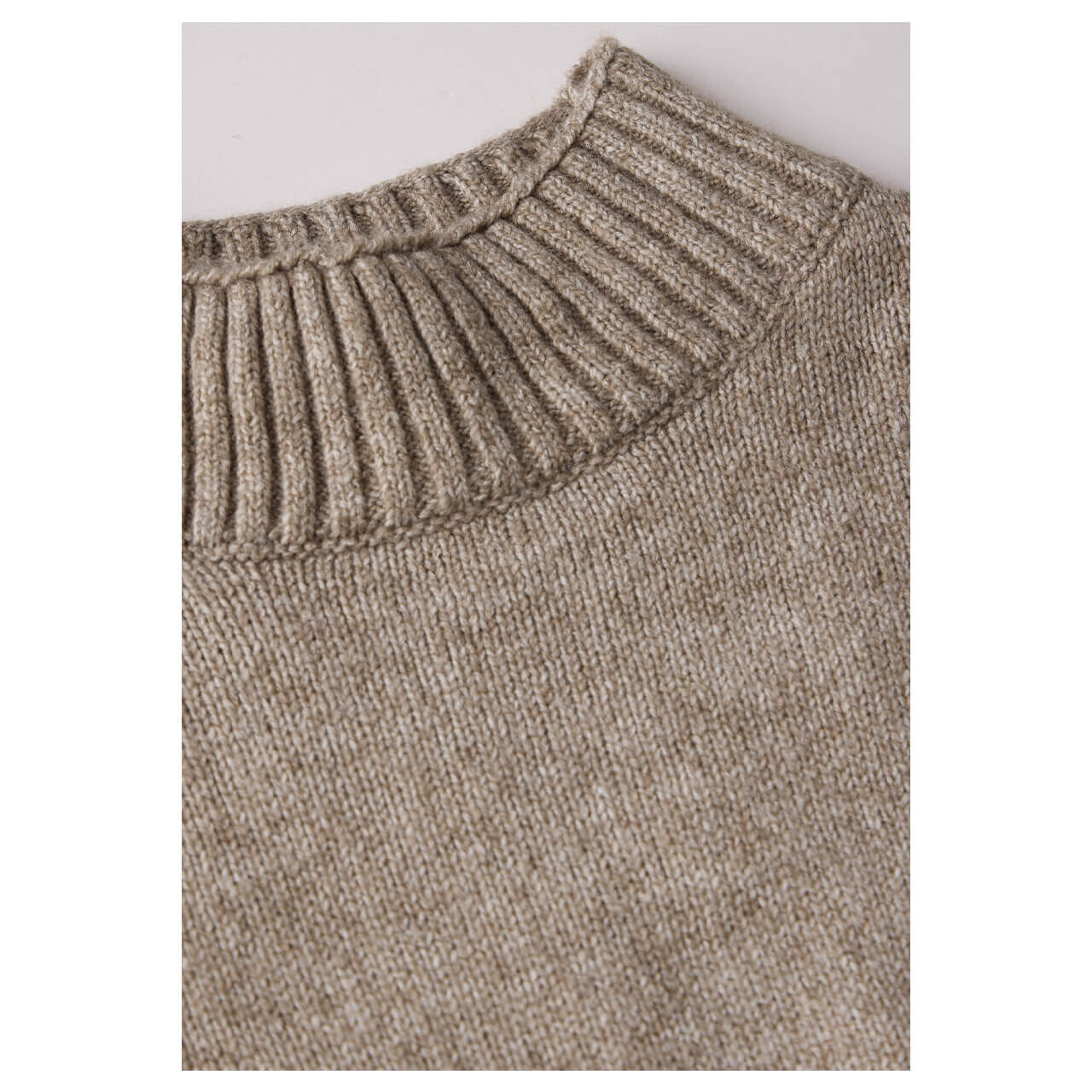 Amazon Braun Pullover Damen Street One Pullover Turtleneck Beige