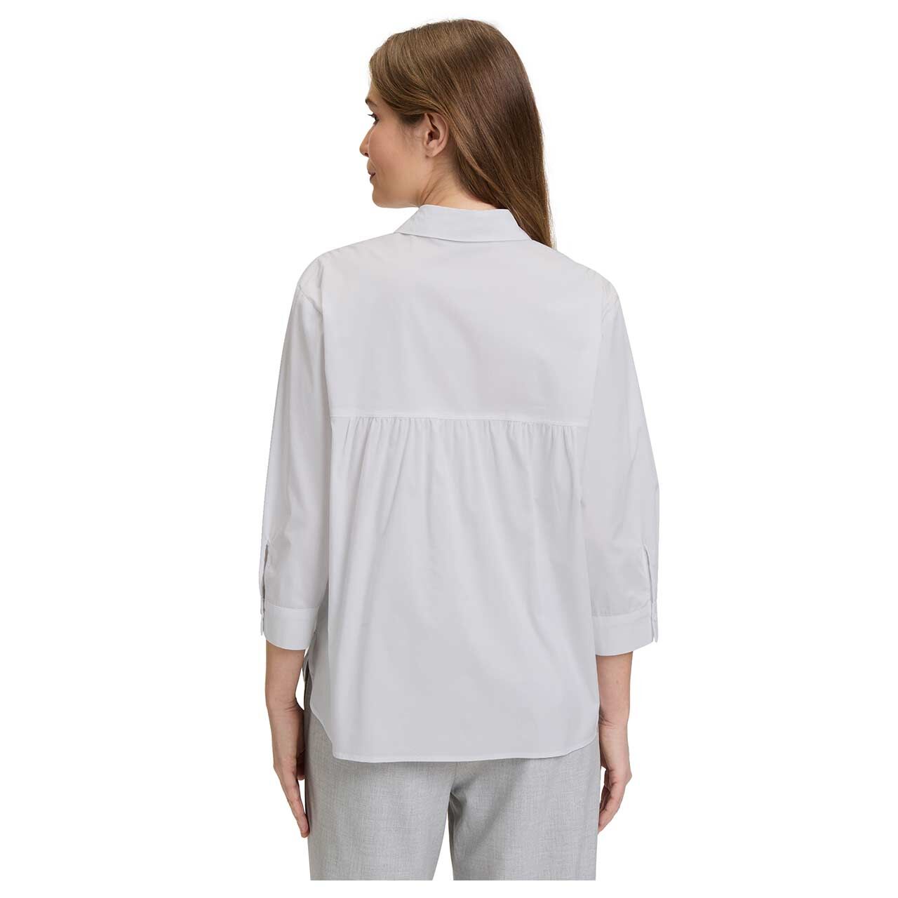Betty Barclay Damen 3/4 Arm Bluse white