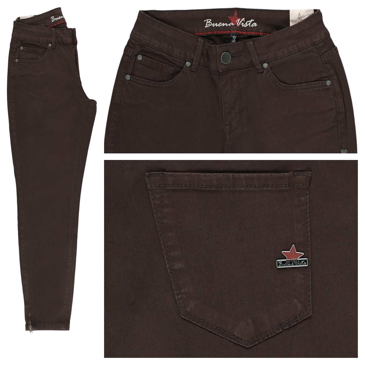 Buena Vista Italy V 7/8 Stretch Twill Baumwollhose ebenholz