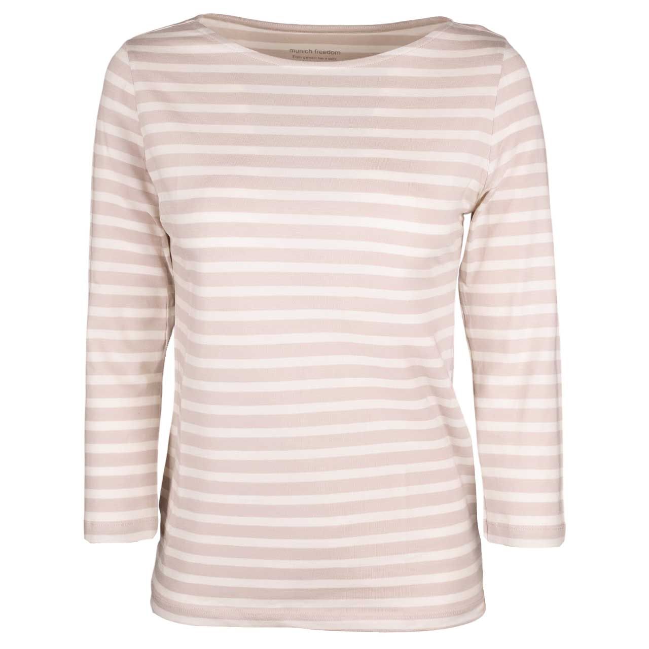 Munich Freedom Damen 3/4 Arm Shirt sand/offwhite