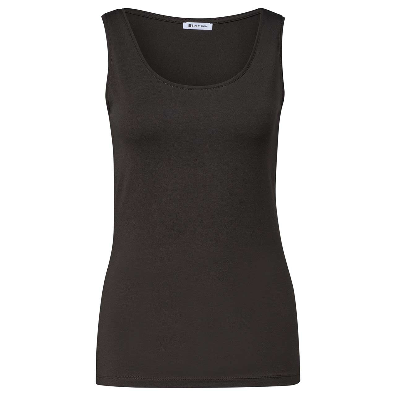 Street One Damen Top Anni black coffee