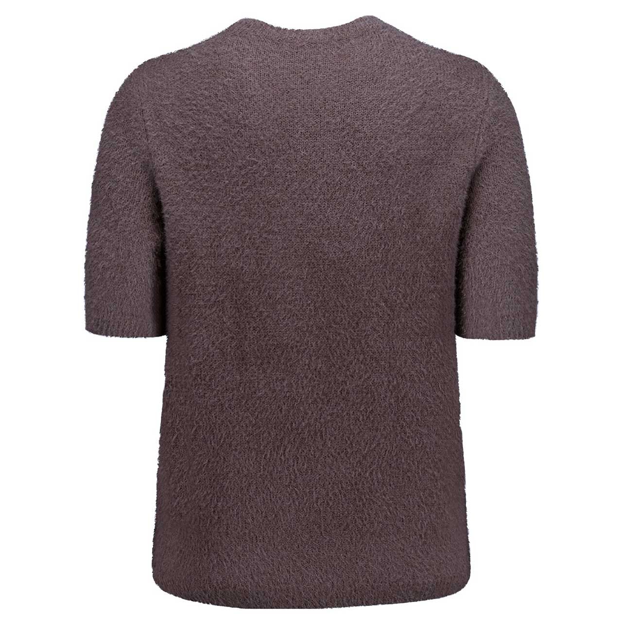 Damen Kurzam Pullover von Betty Barclay in Dunkelbraun, Rückansicht