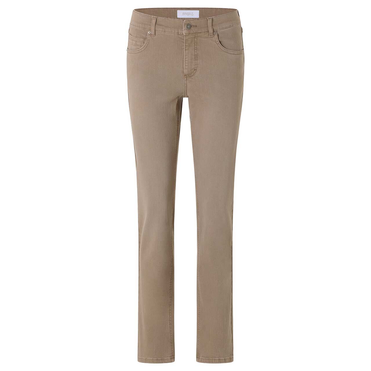 Damen Jeans Cici von Angels in Hellbraun, Vorderansicht