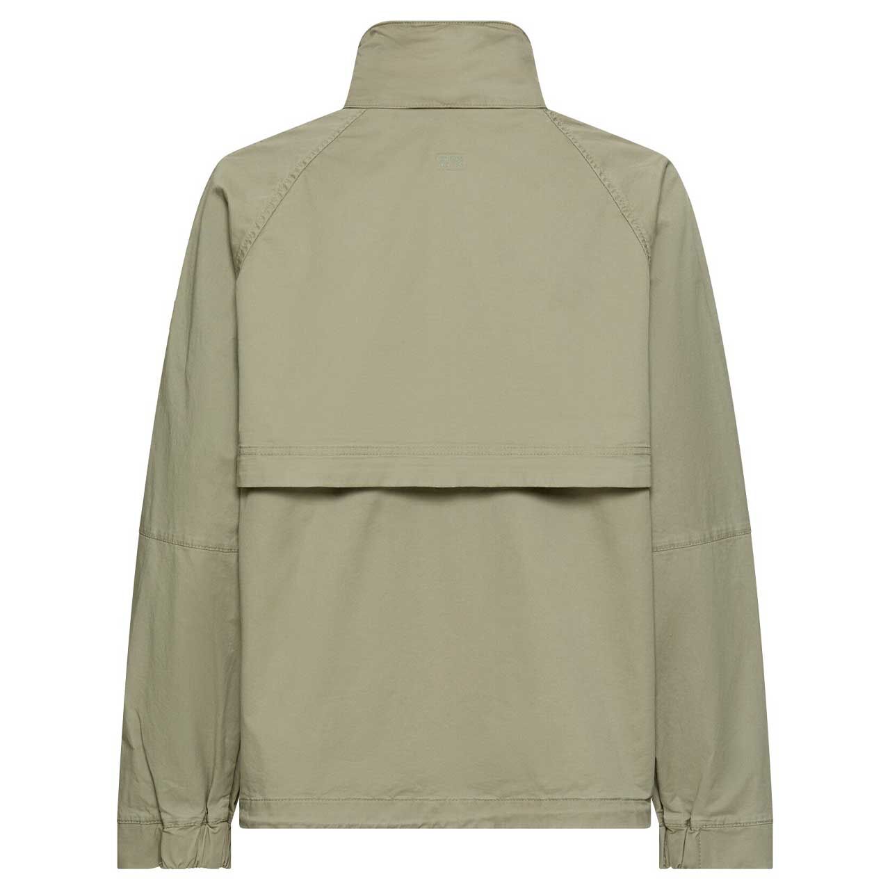 Damen Jacke Blouson von Camel active in Salbeigrün, Rückansicht