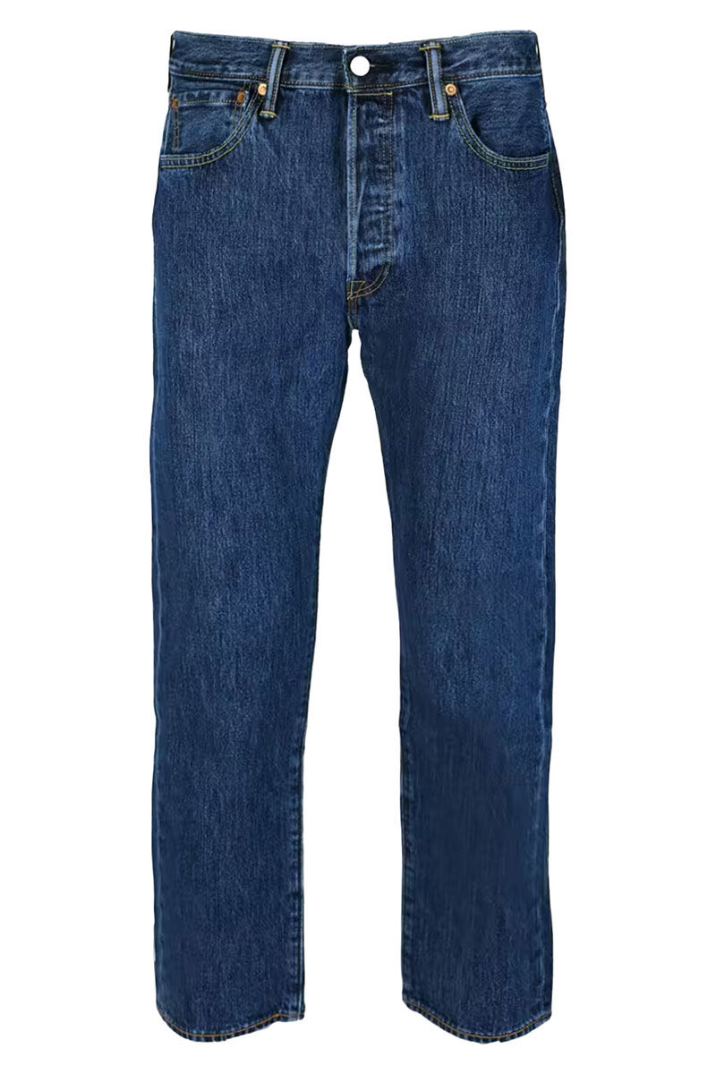 Vorderansicht der Levi's® 501® Herrenjeans in Blau