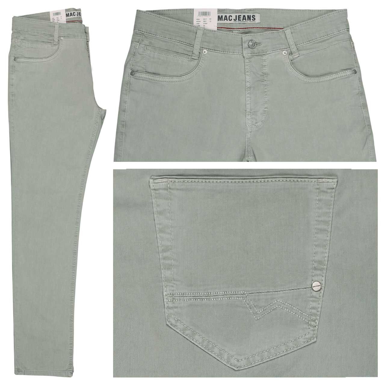 MAC Arne Pipe Baumwollhose wrought iron