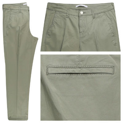 MAC Chino 7/8 Baumwollhose dried rosemary