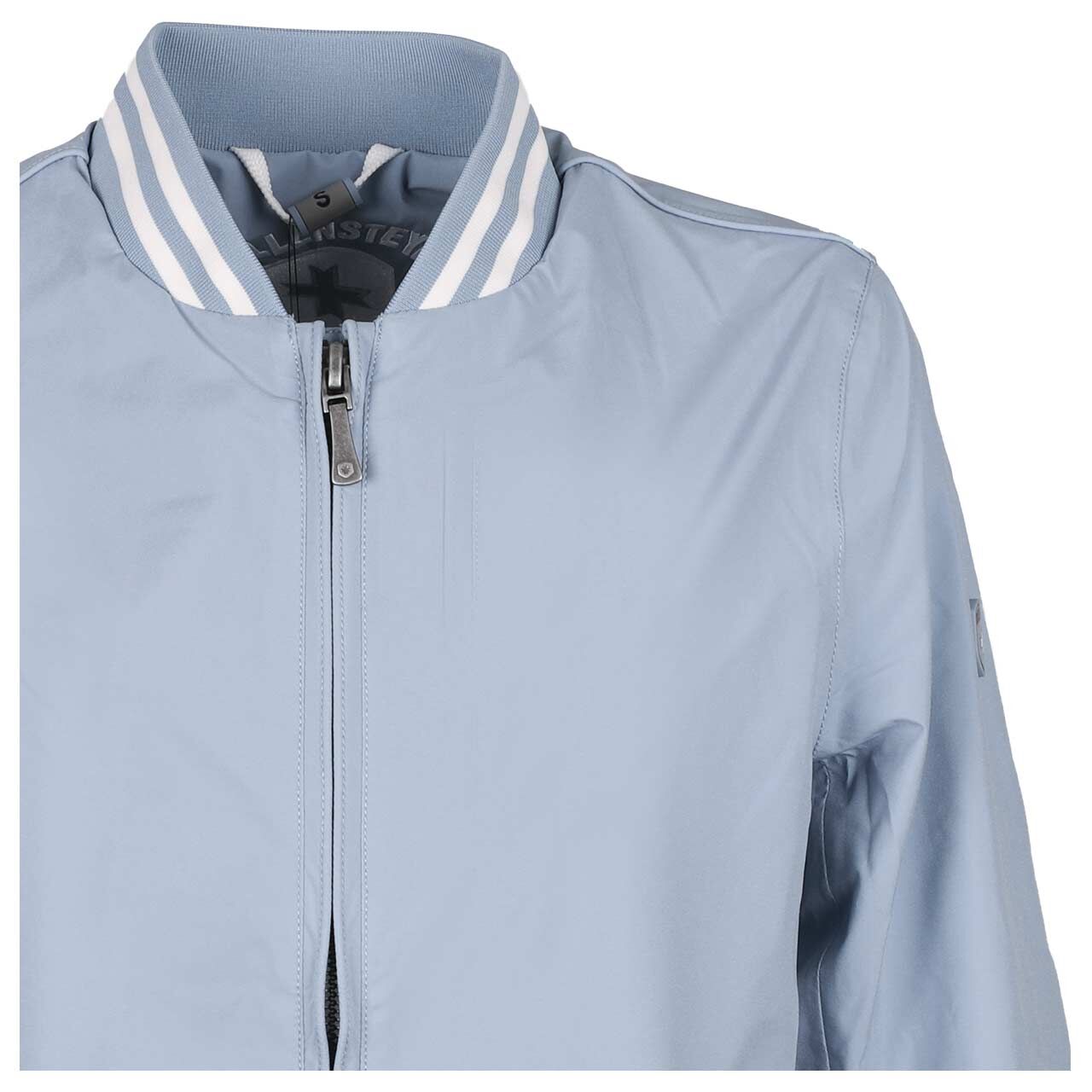 Damen Jacke Marina von Wellensteyn in Pastellblau, Detailansicht vorne