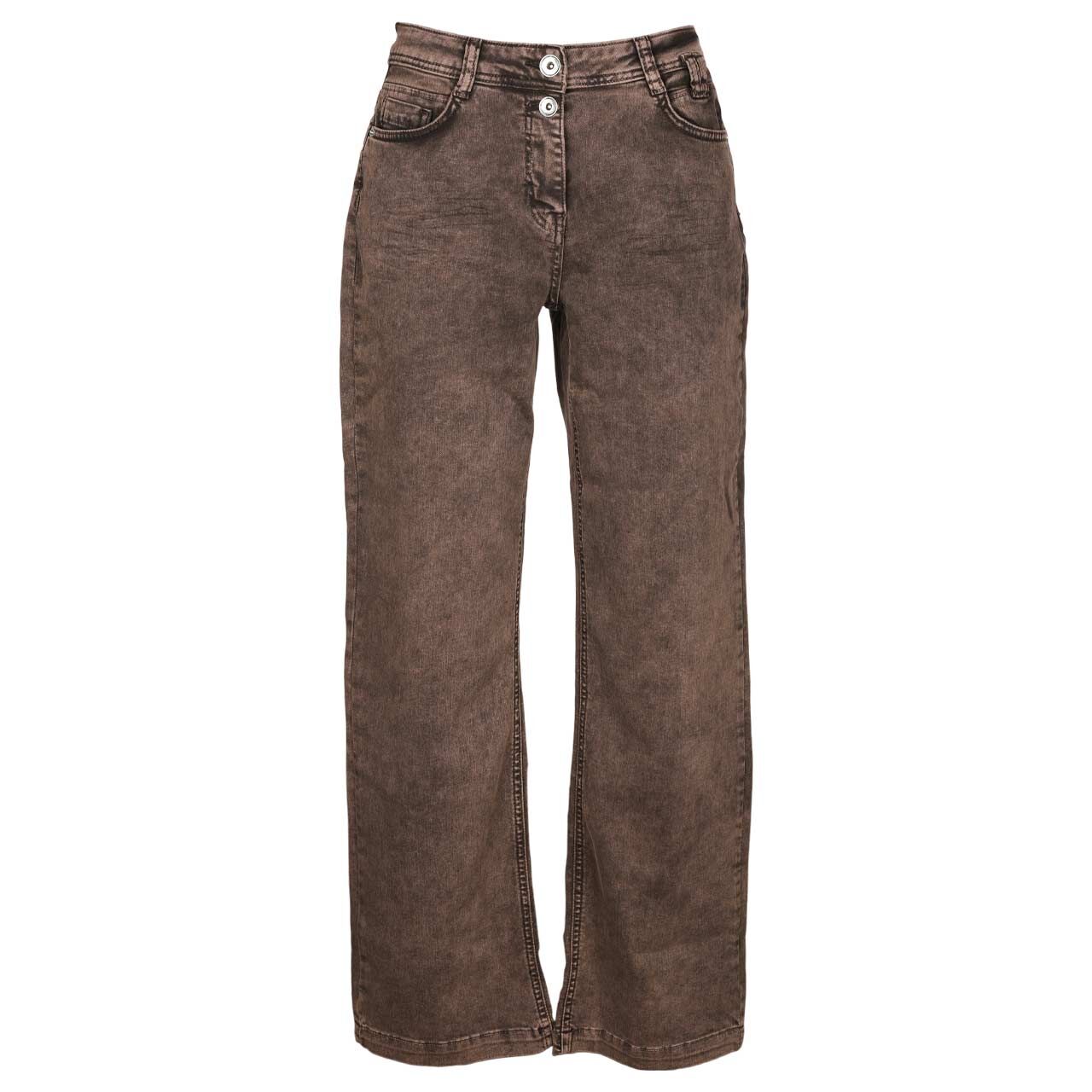 Cecil Neele Color Jeans chocolate mousse