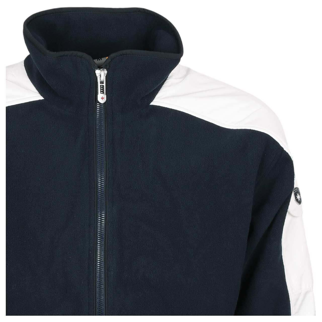 Herren Fleece Jacke Jet Jacket von Wellensteyn in Dunkelblau, detaillierte Vorderansicht