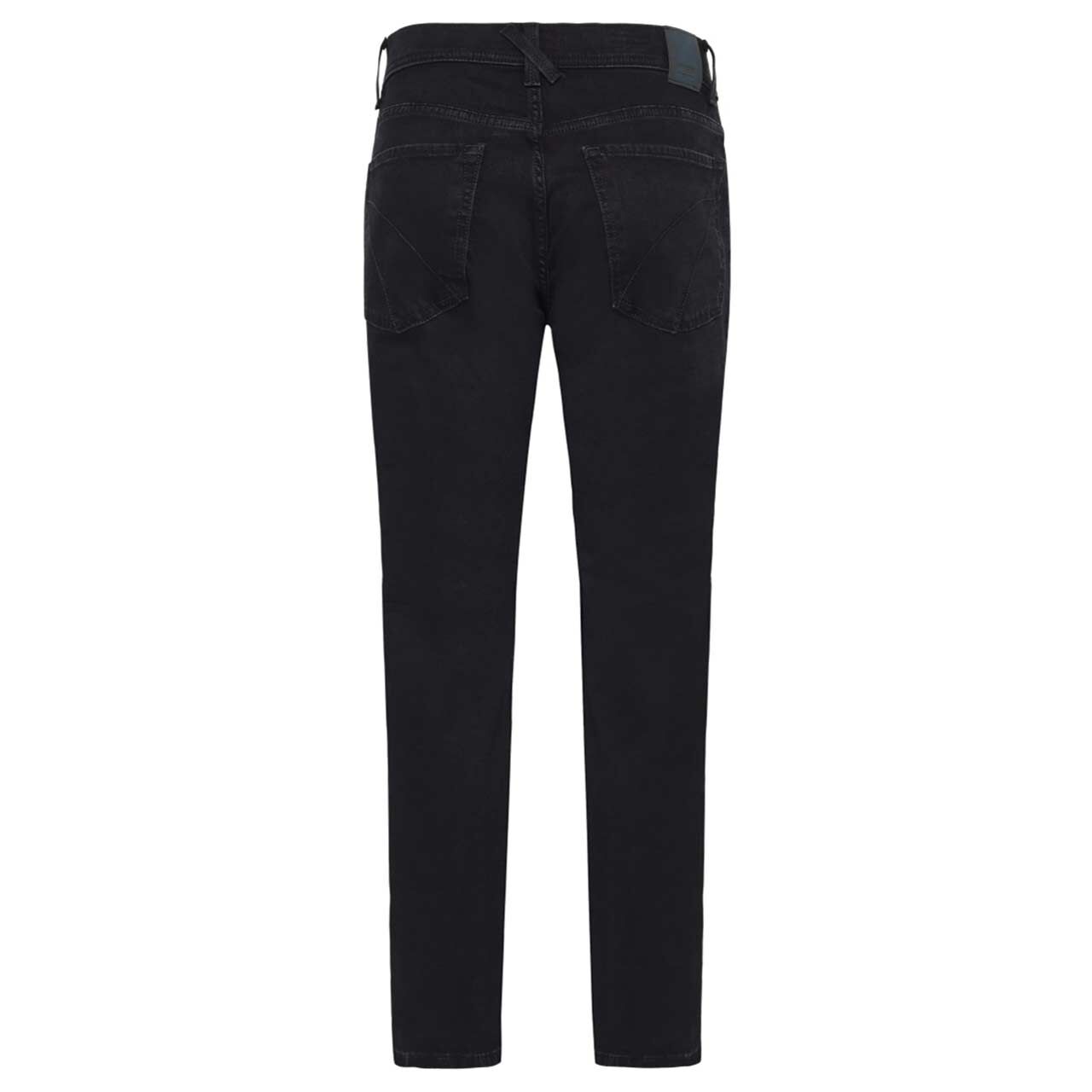 Stretch Herrenjeans Rando in Dunkelblau von Pioneer, Rückansicht
