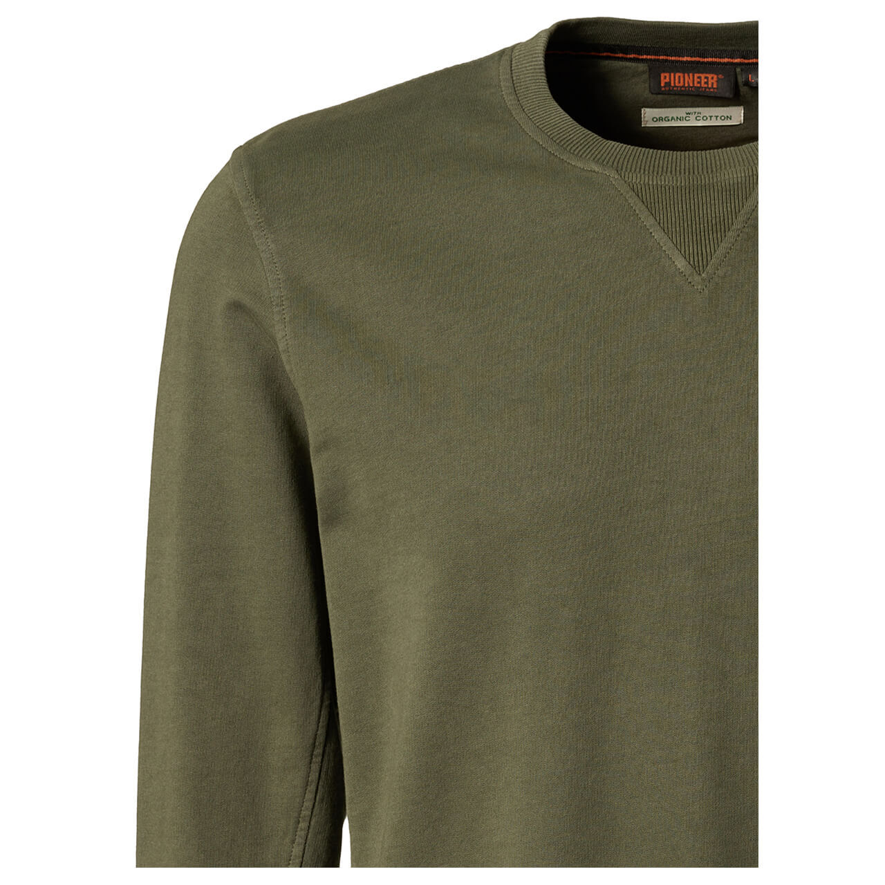 Pioneer Herren Pullover thyme washed