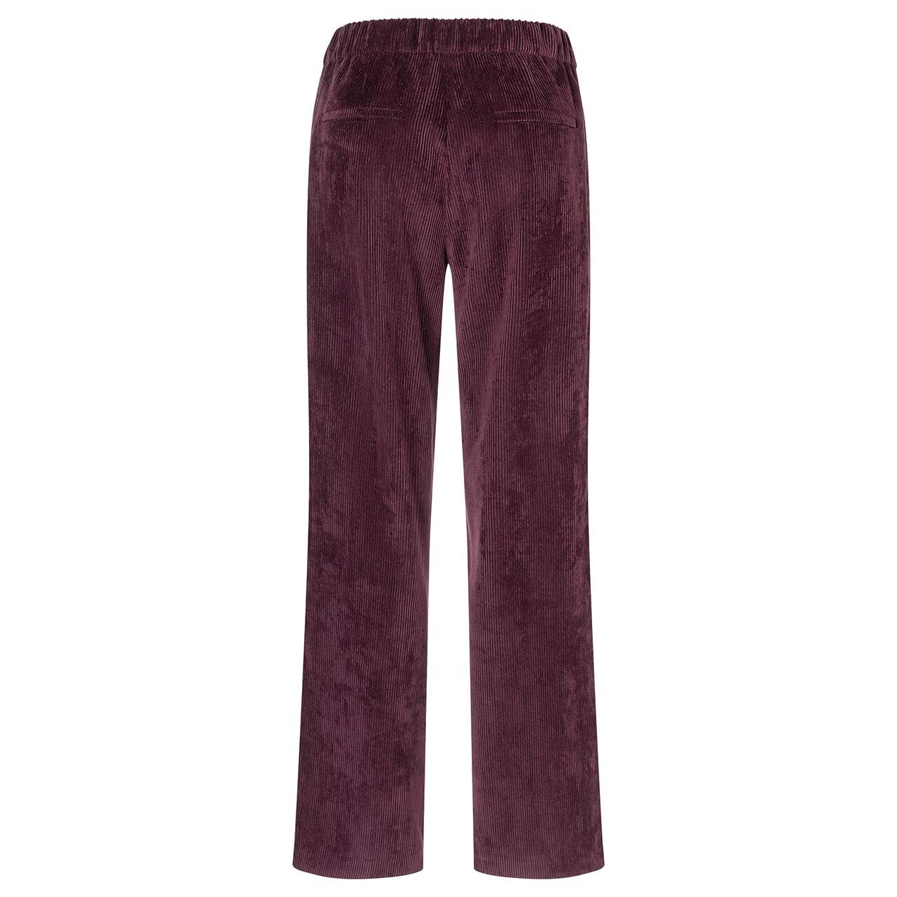 Damen Cordhose Chiara von MAC in Burgunderrot, Rückansicht