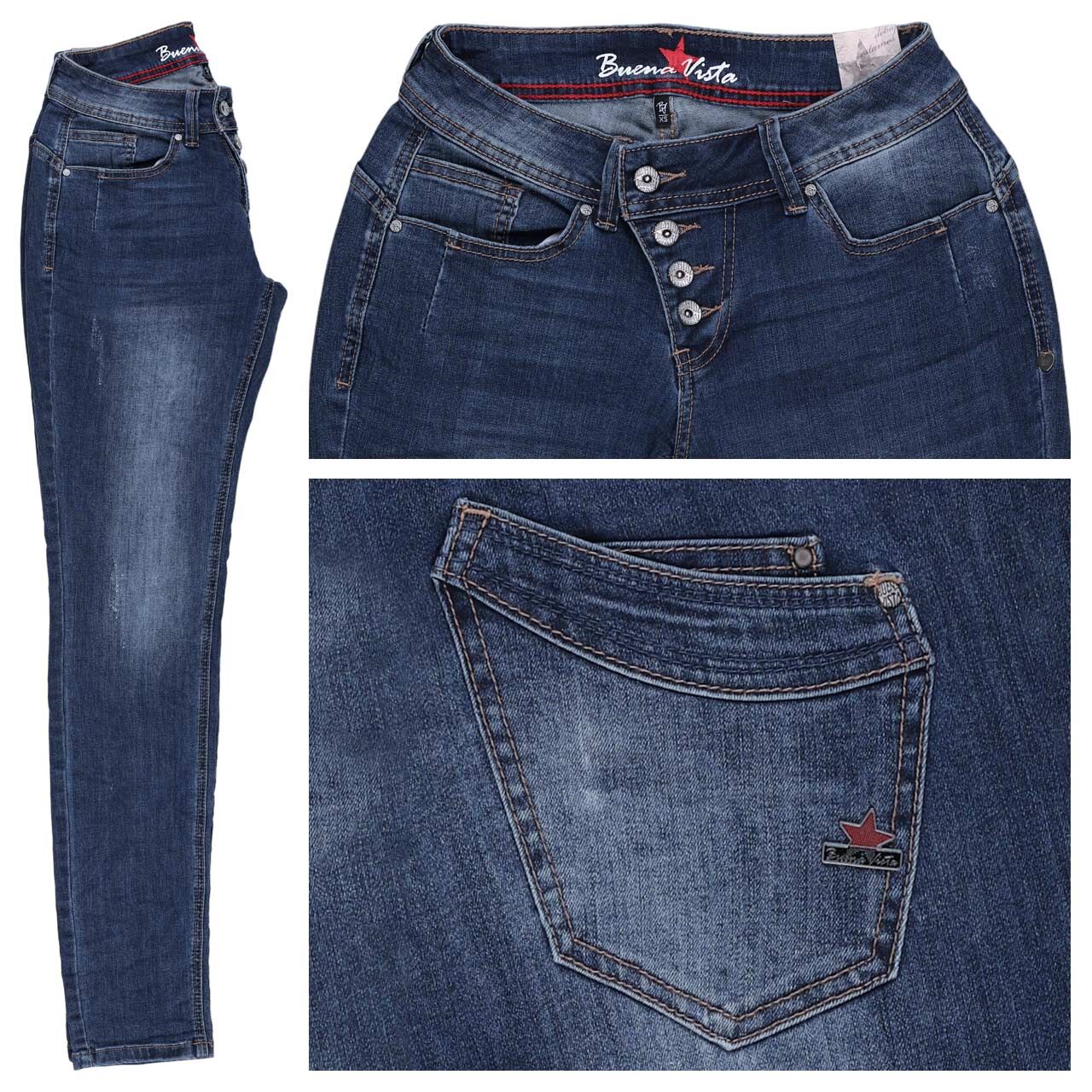 Buena Vista Malibu Stretch Denim Jeans dark used