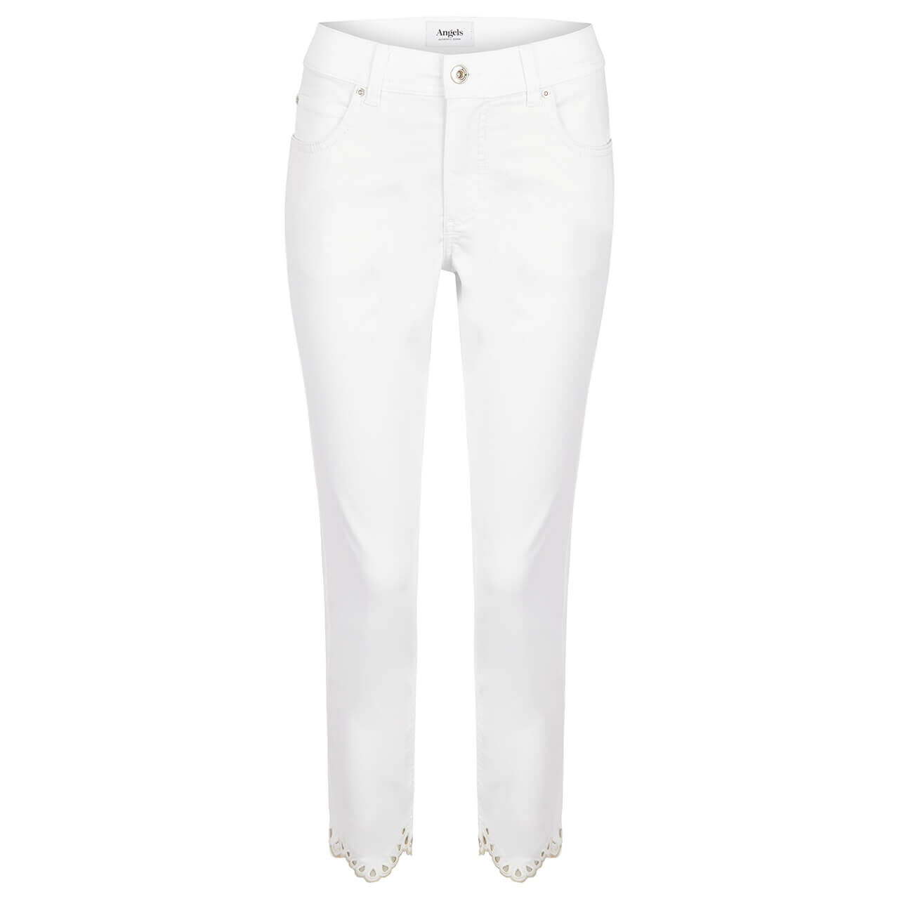 Angels Jeans Ornella Bloom 7/8 für Damen in Weiß, FarbNr.: 70