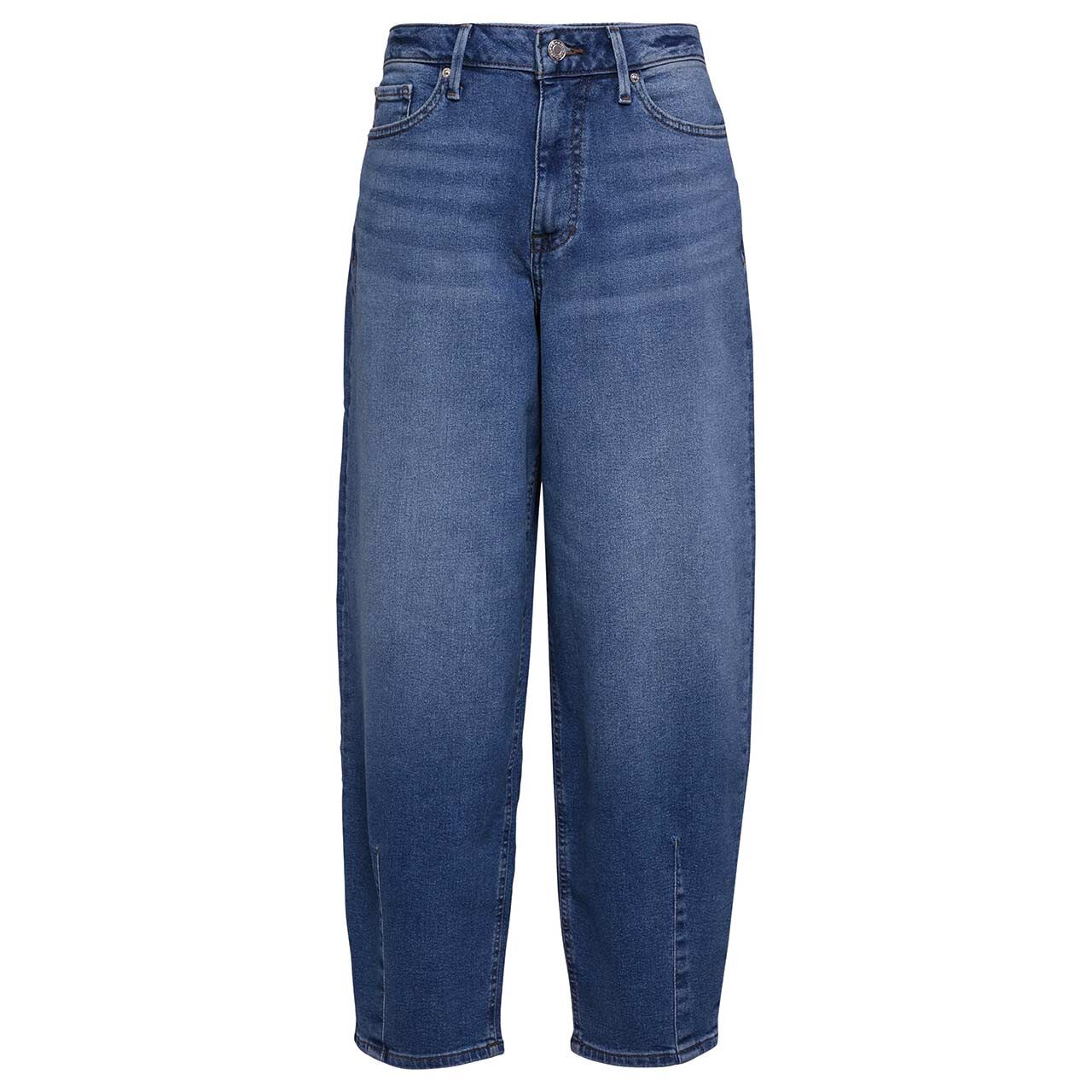 s.Oliver Barrel Leg Damen Ankle Jeans blue washed