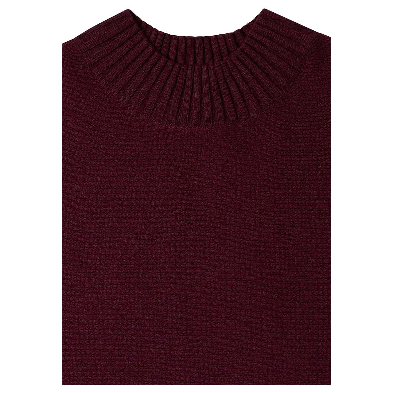 Cecil Damen Kurzarm Pullover Shortsleeve Dolman red wine