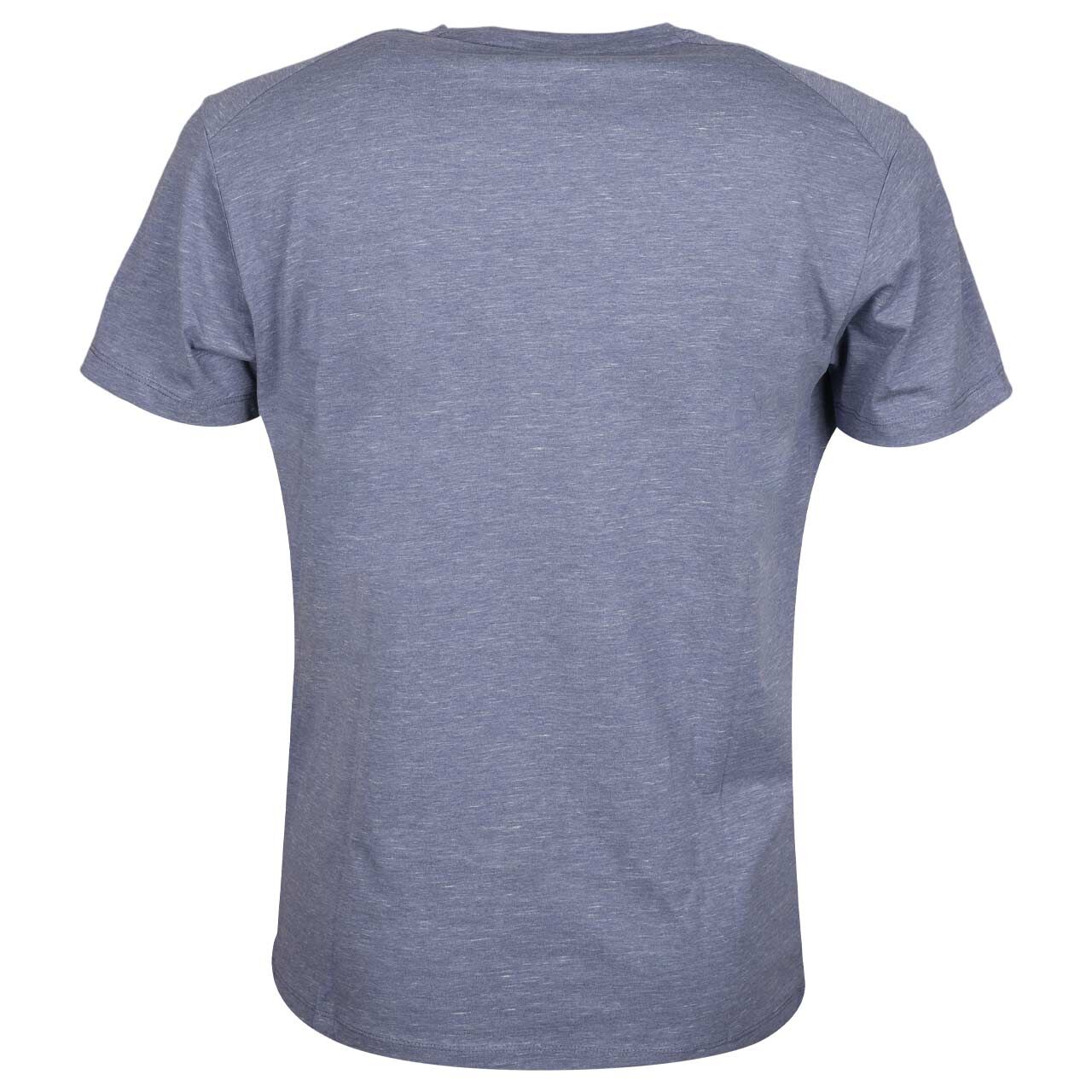 Herren T-Shirt von Wellensteyn in Blau meliert, Rückansicht